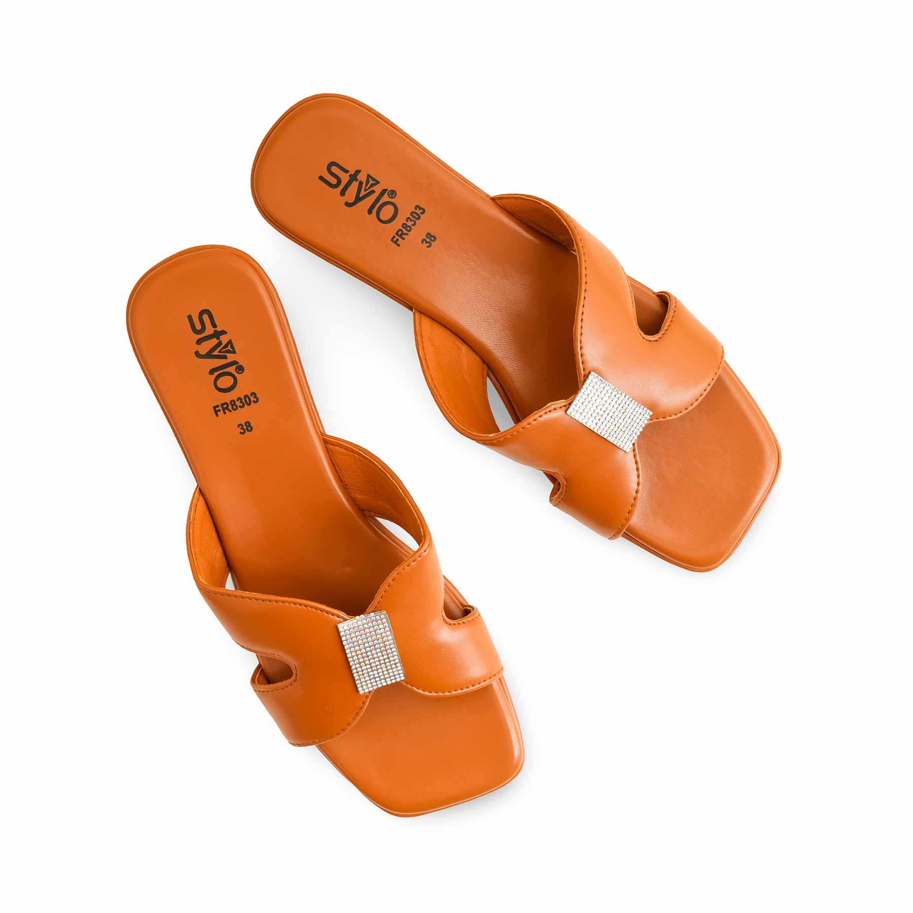 Mustard Formal Slipper For Women FR8303 - Image 5