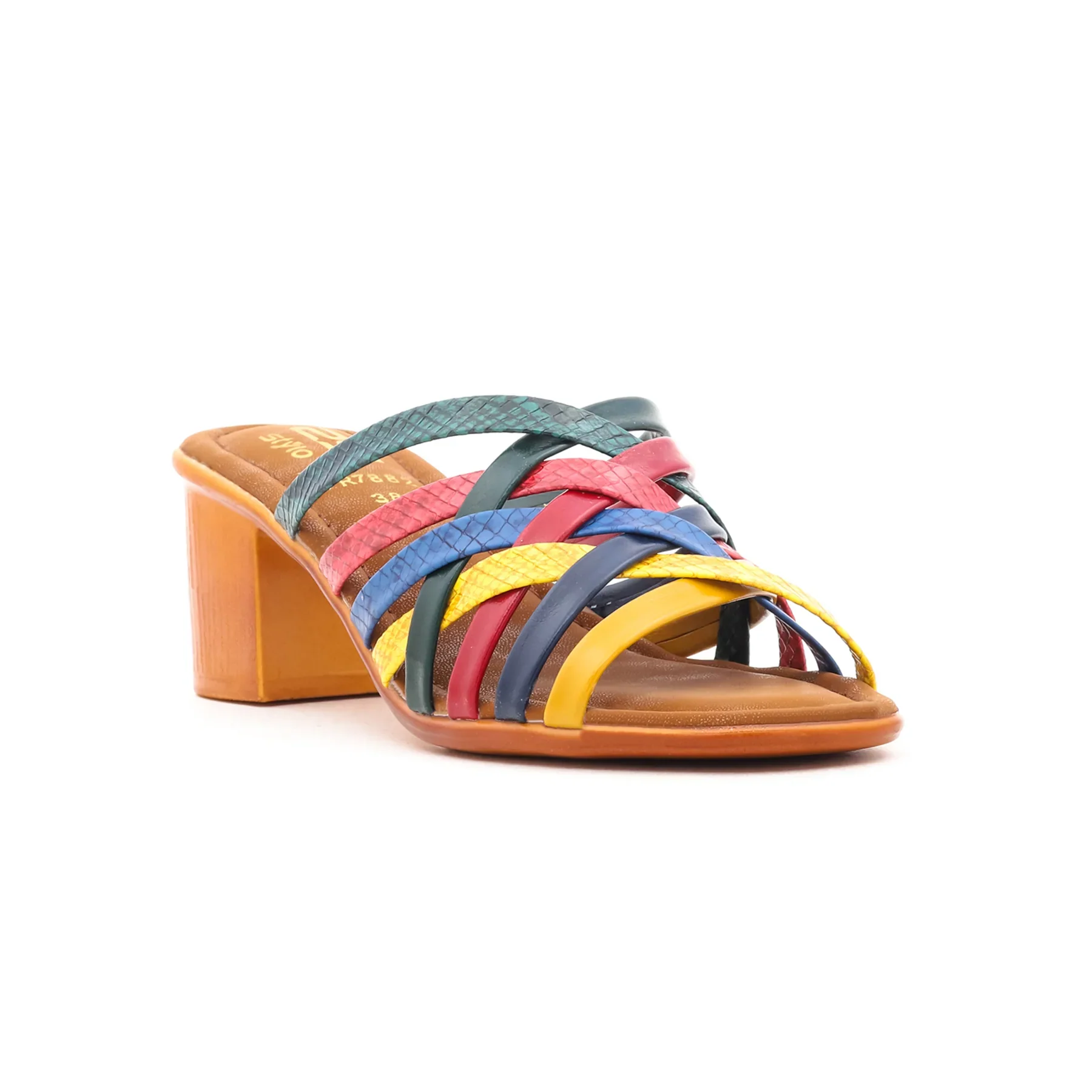 Mustard Formal Slipper FR7882 - Image 2