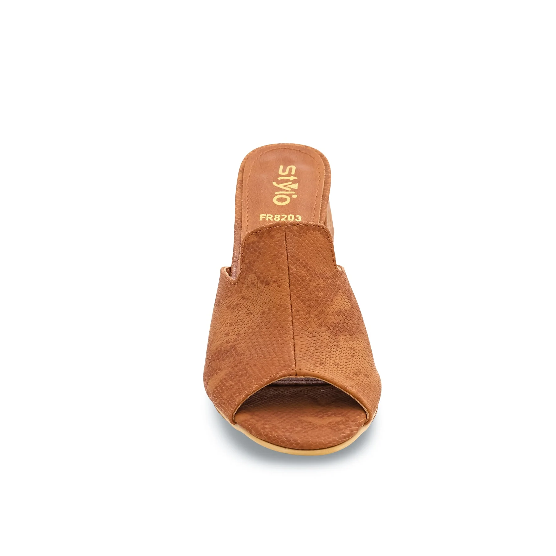 Mustard Formal Slipper FR8203 - Image 3