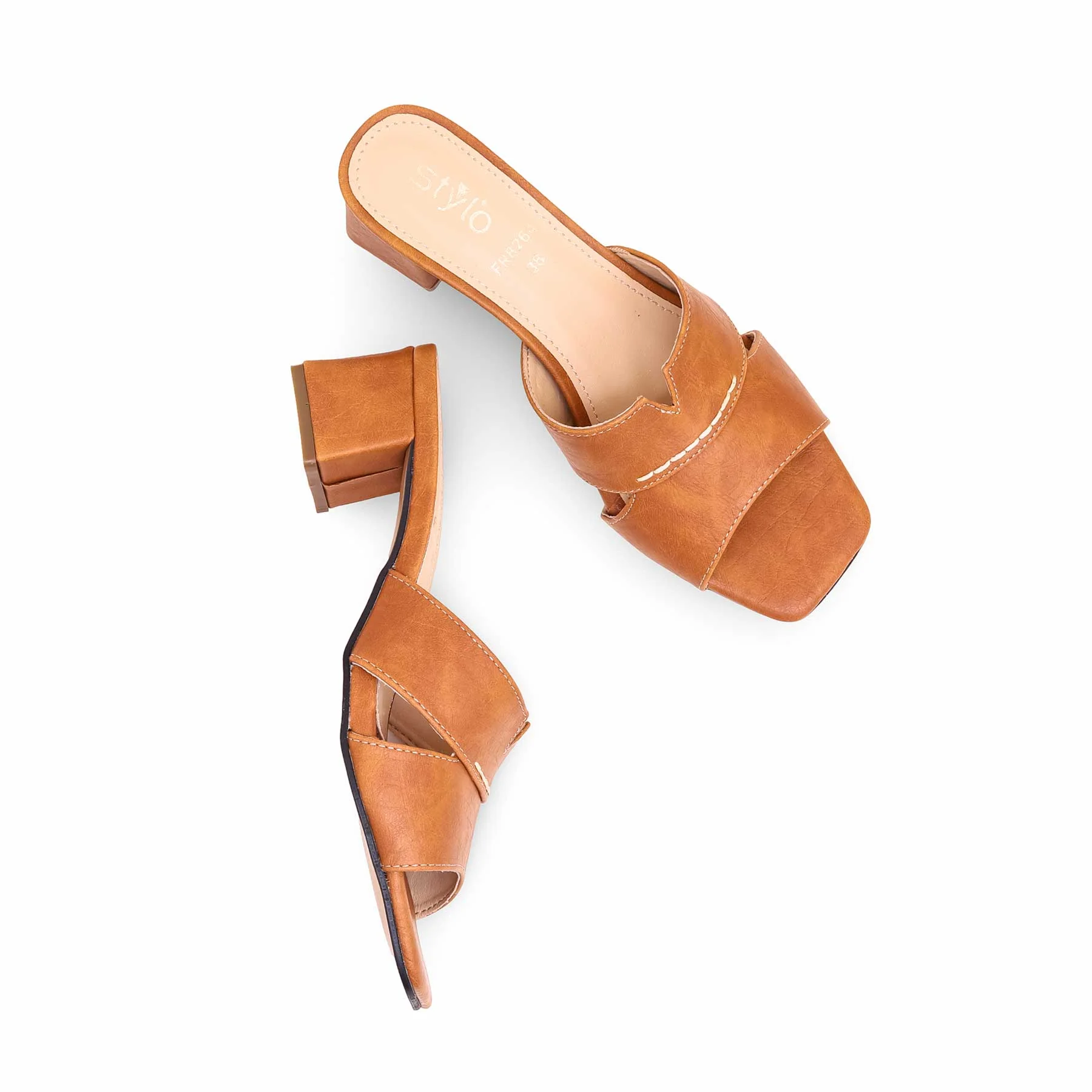 Mustard Formal Slipper FR8264 - Image 5