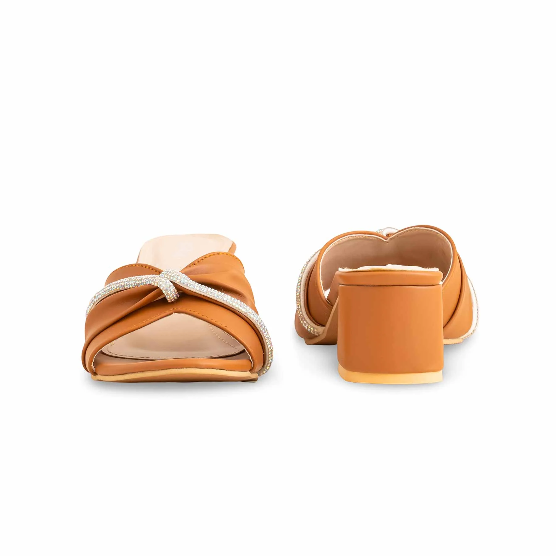 Mustard Formal Slipper FR8279 - Image 4