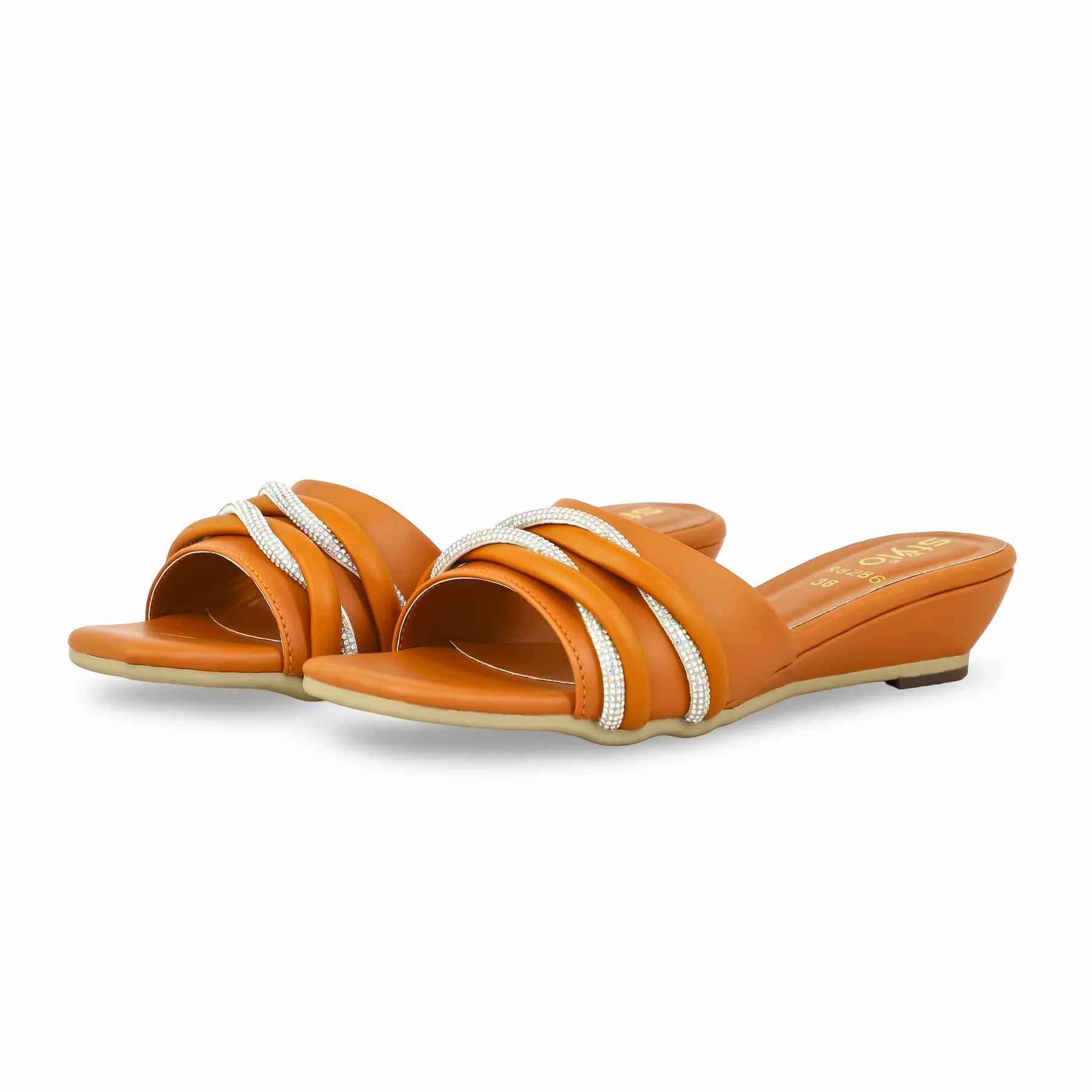 Mustard Formal Slipper FR8286 - Image 3