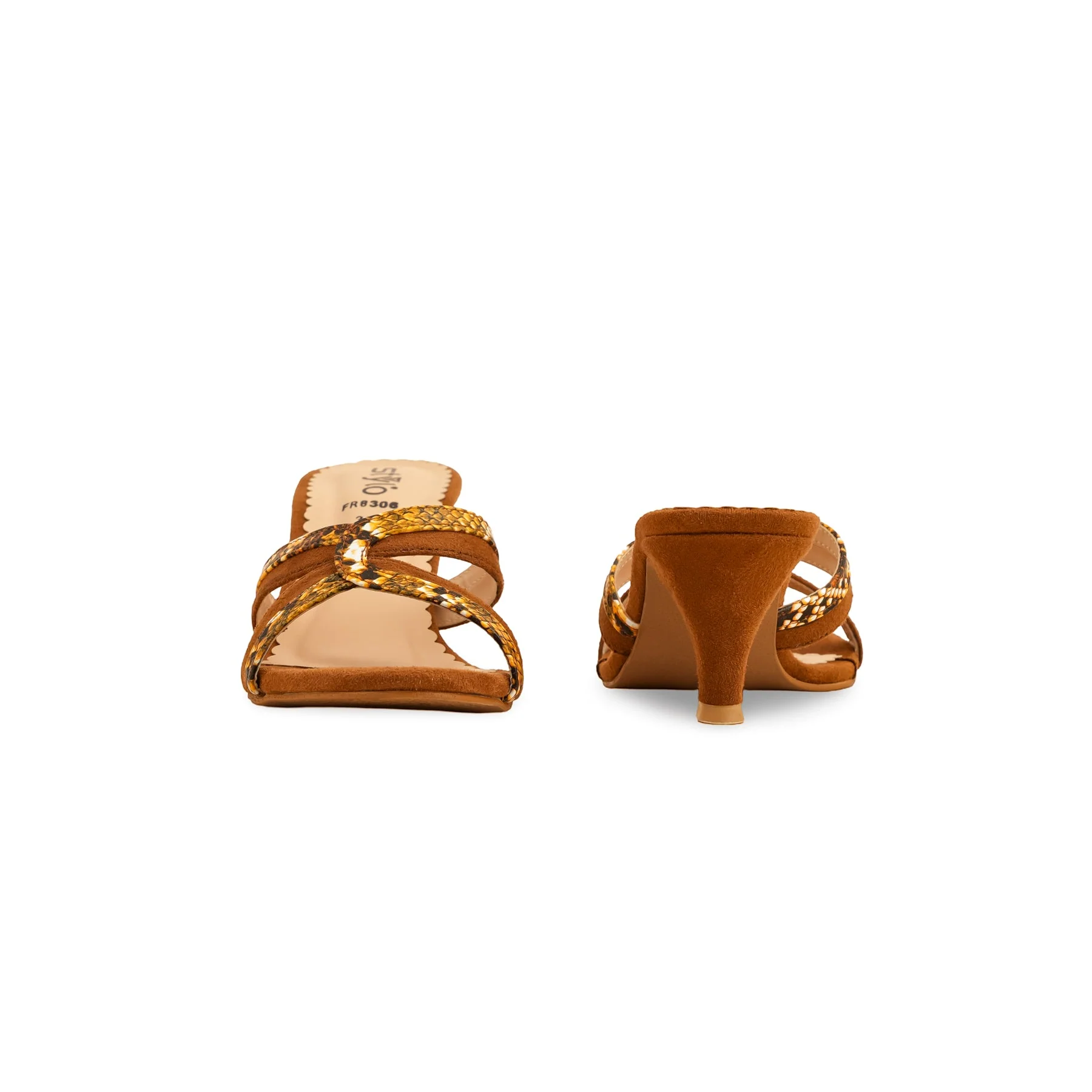 Mustard Formal Slipper FR8306 - Image 4