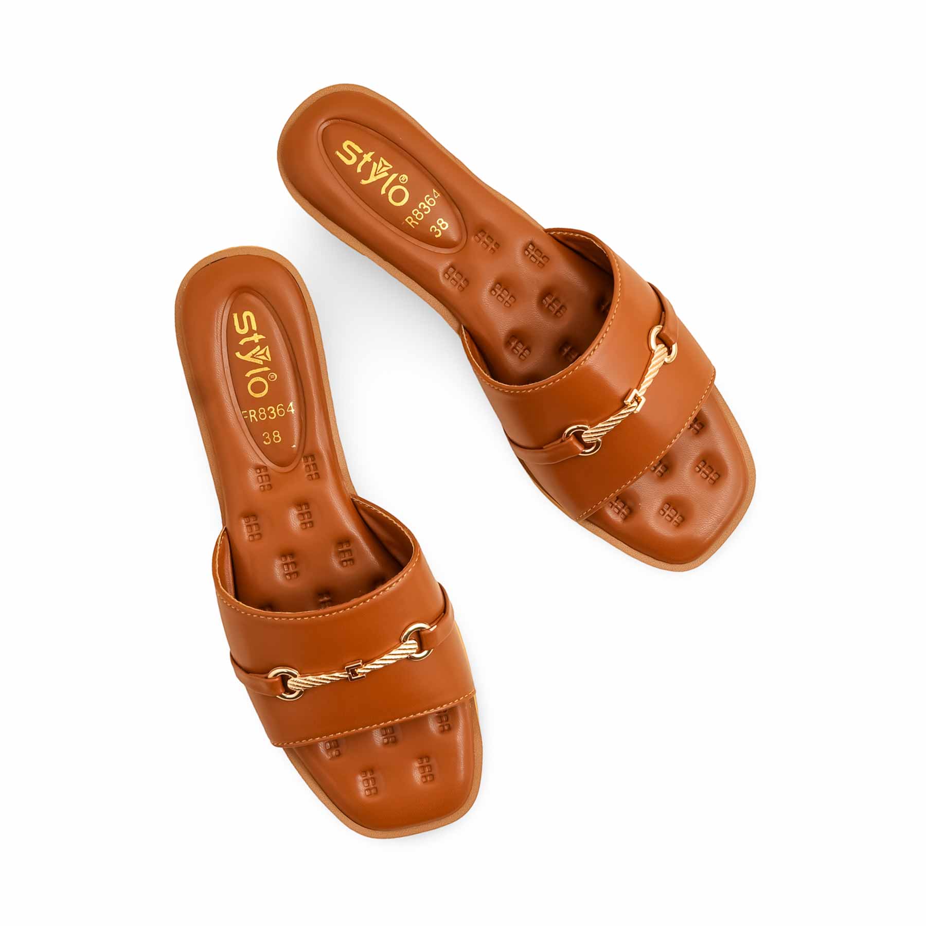 Mustard Formal Slipper FR8364 - Image 5