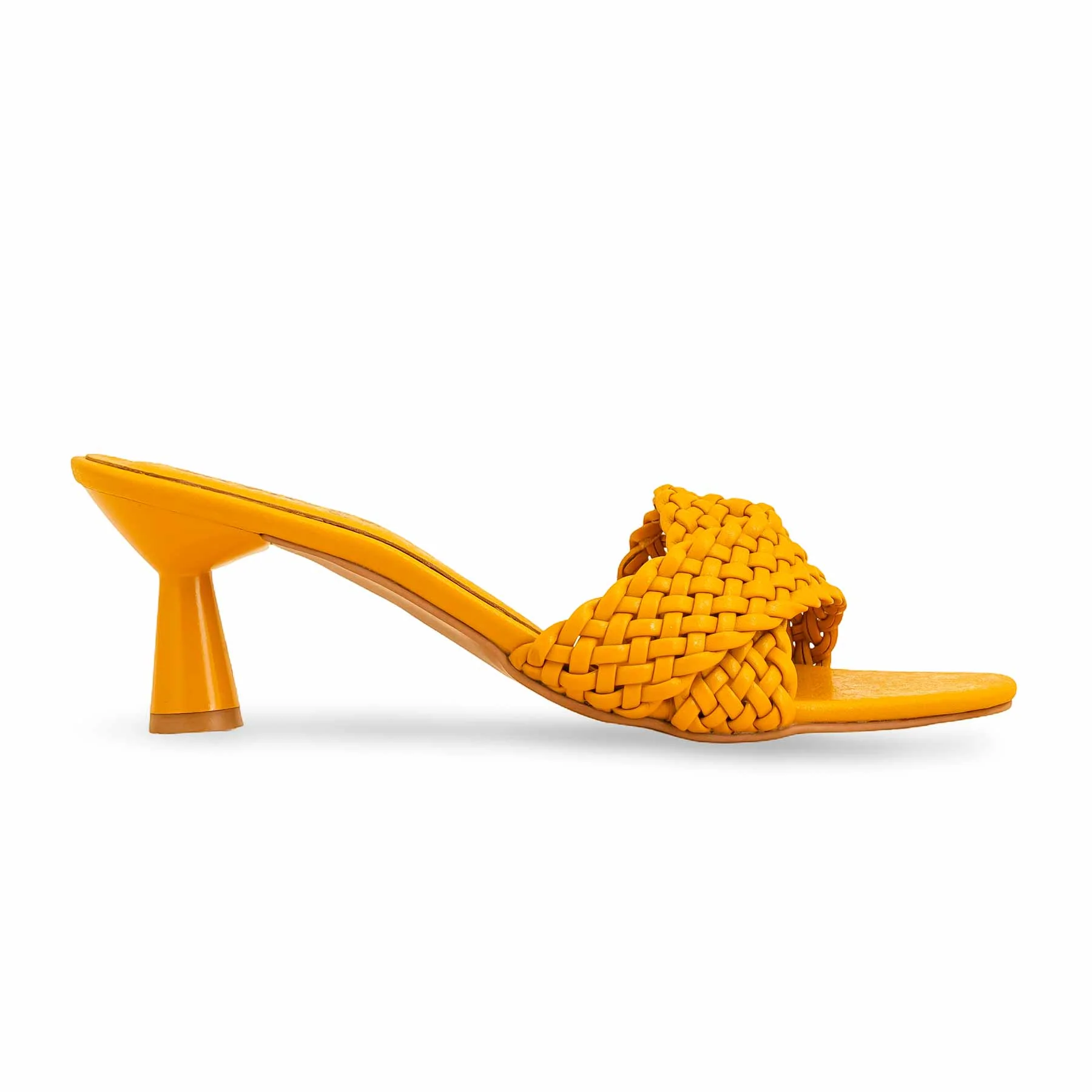 Mustard Formal Slipper FR8393 - Image 2