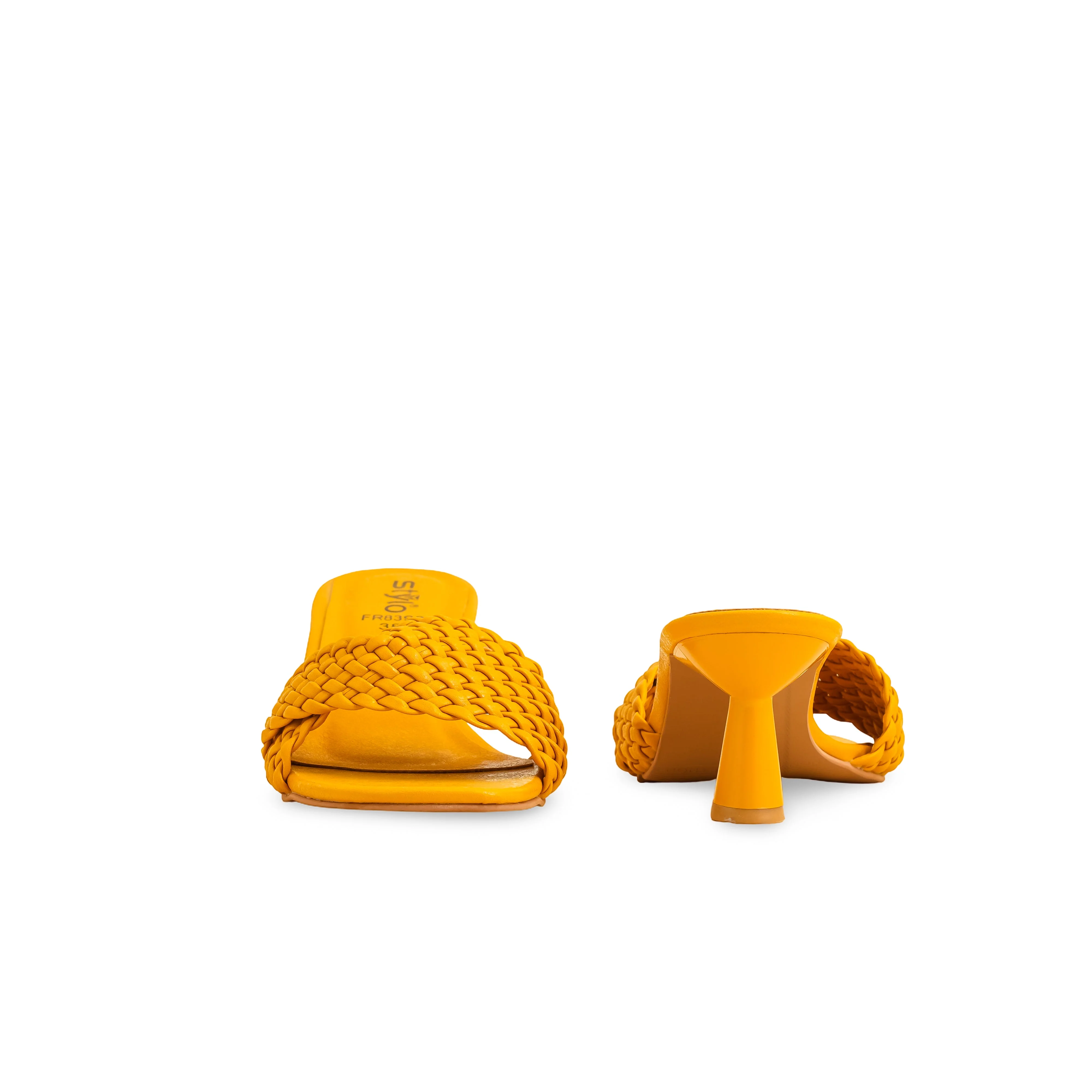 Mustard Formal Slipper FR8393 - Image 4