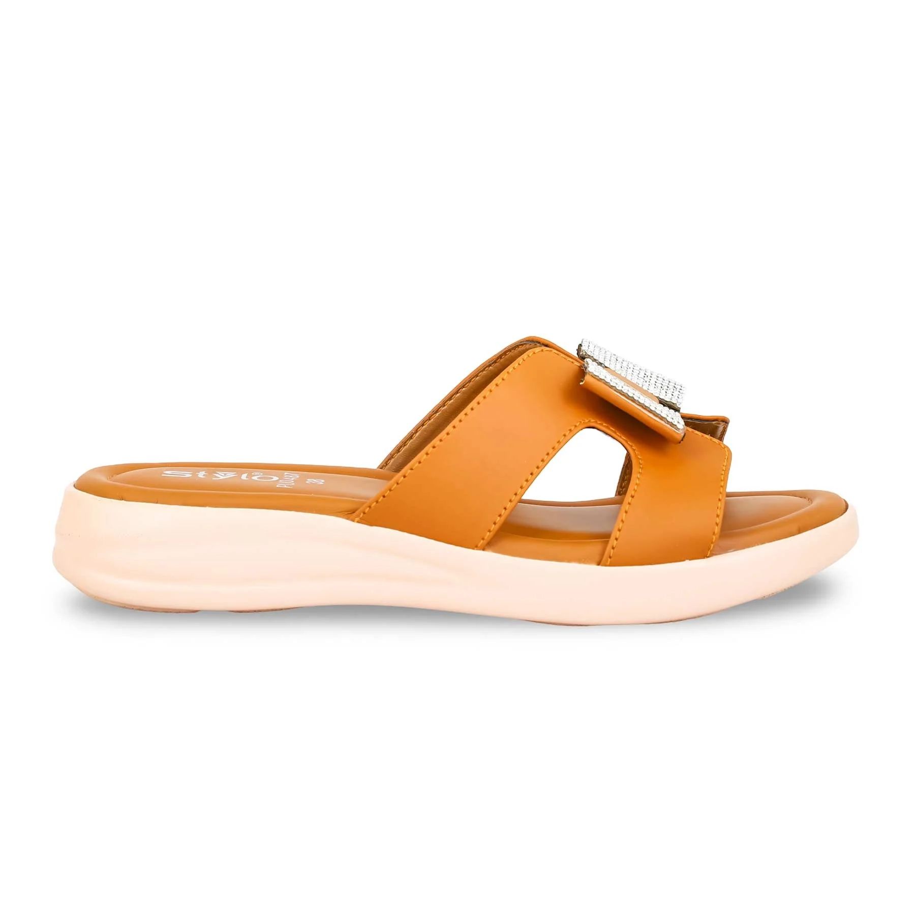 Mustard Formal Slipper PU0487 - Image 2