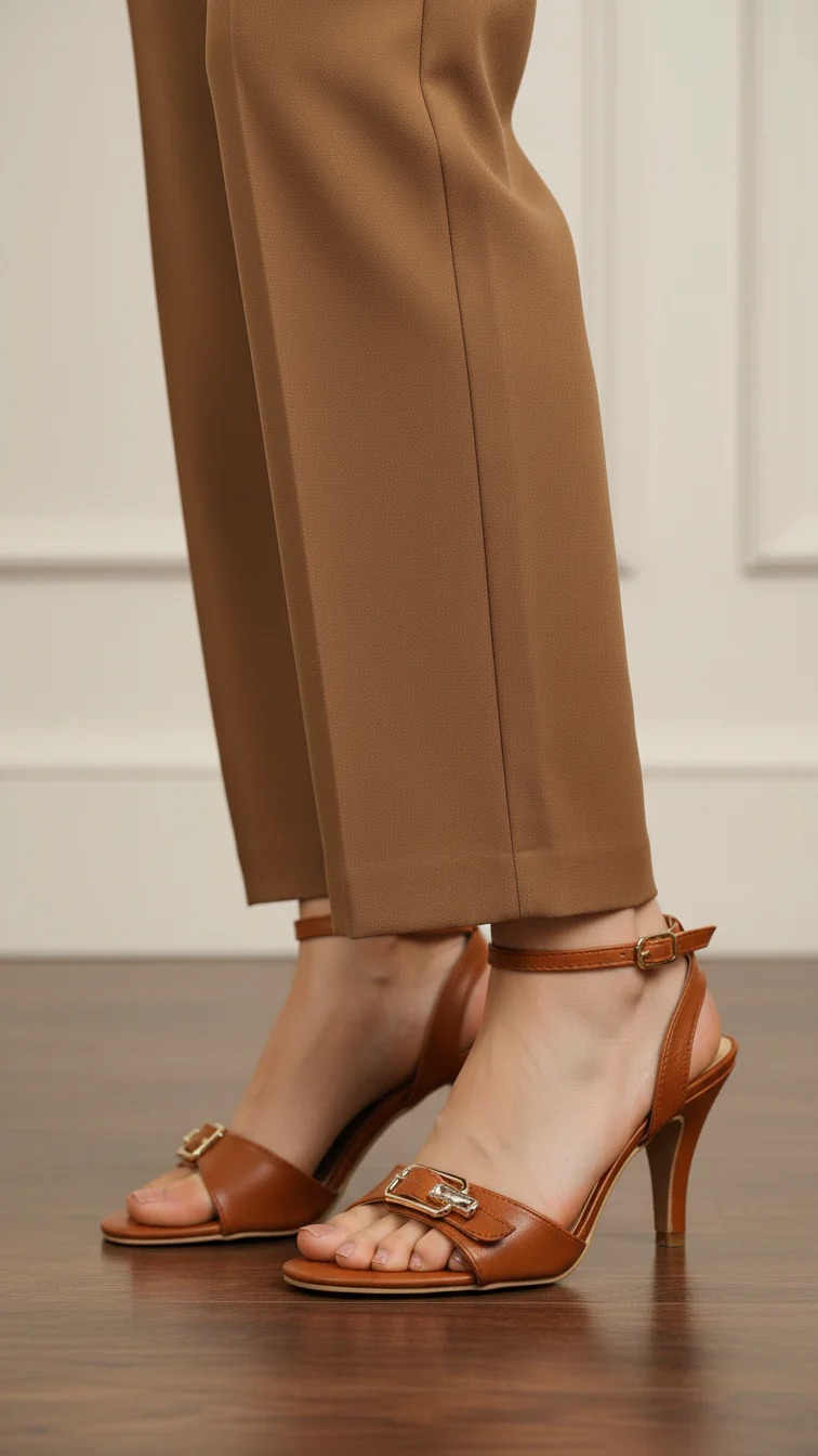 Mustard Formal Women Sandal FR5371