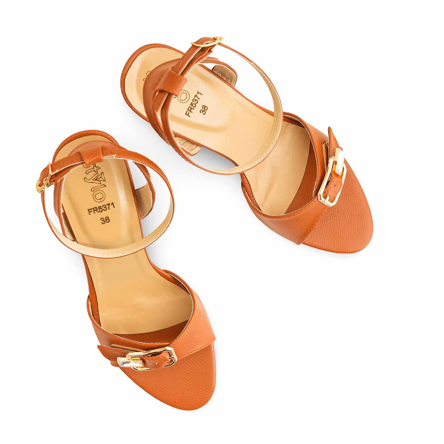 Mustard Formal Women Sandal FR5371 - Image 5