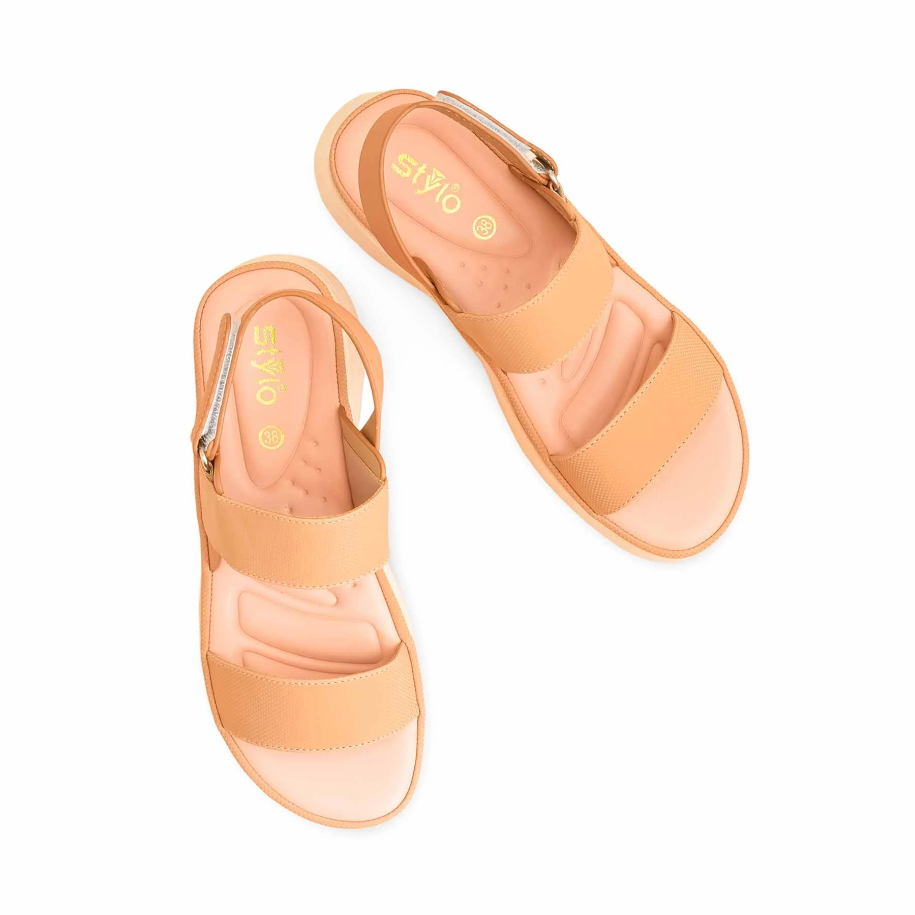 Mustard Formal Women Sandal PU0593 - Image 5