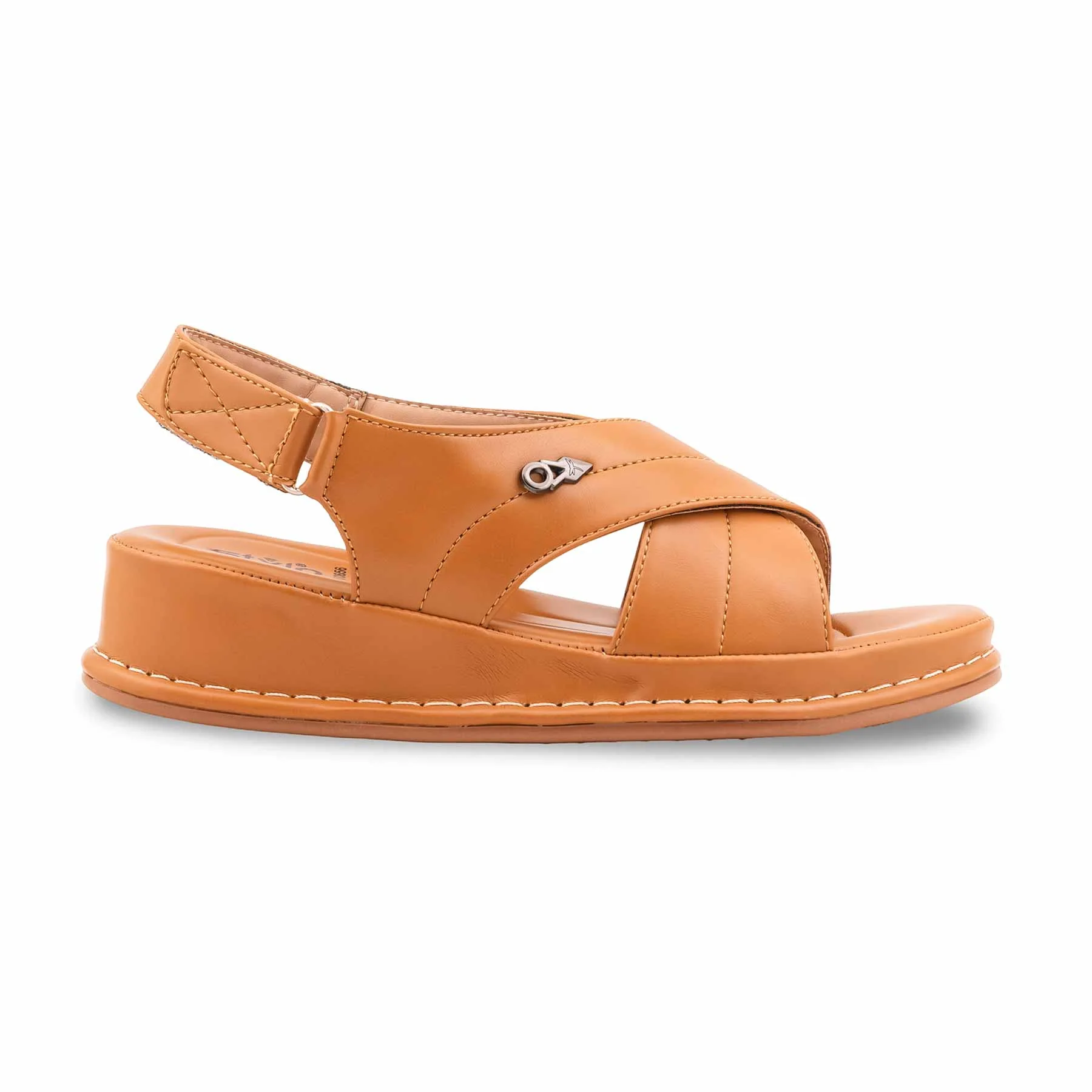 Mustard Formal Women Sandal PU0656 - Image 2