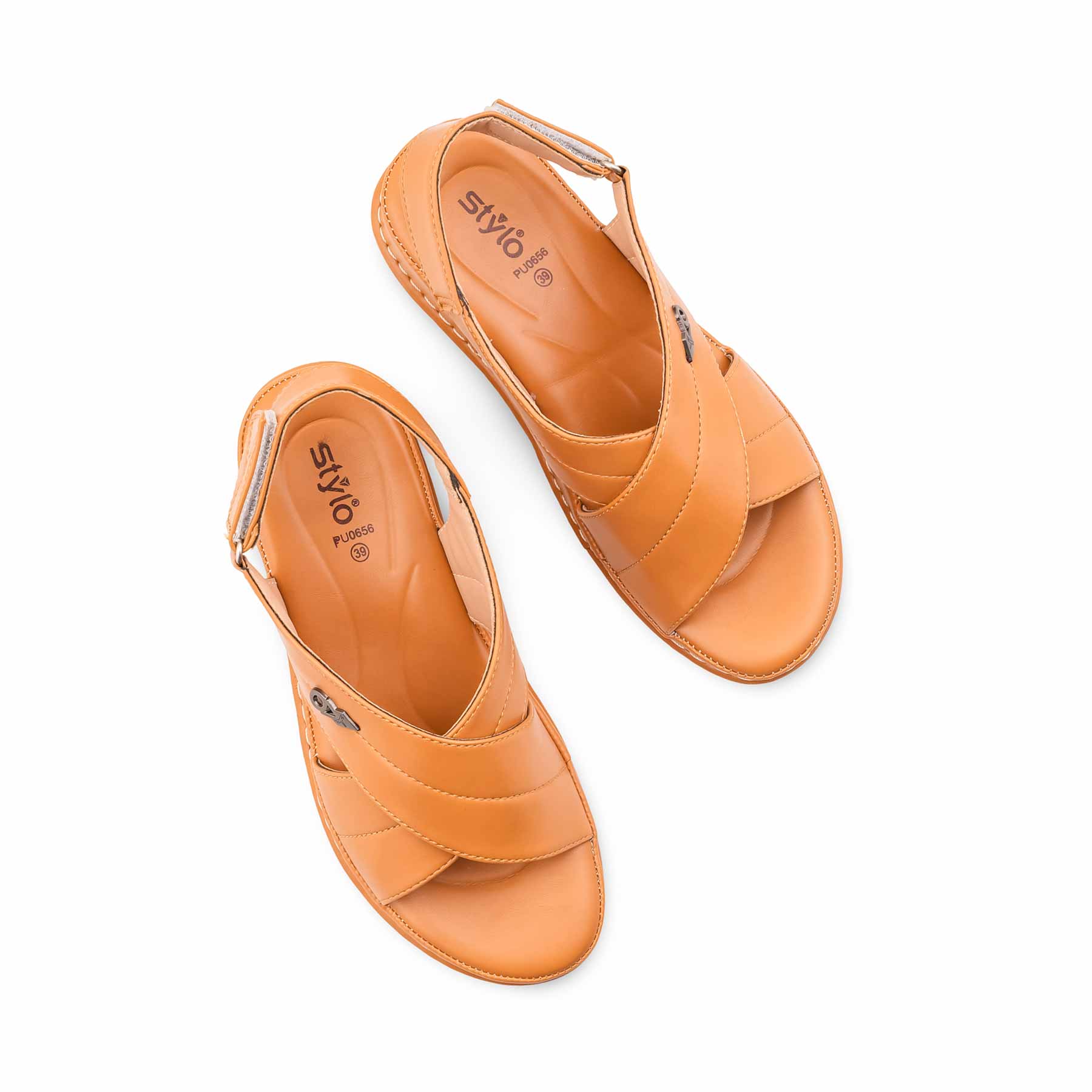 Mustard Formal Women Sandal PU0656 - Image 5