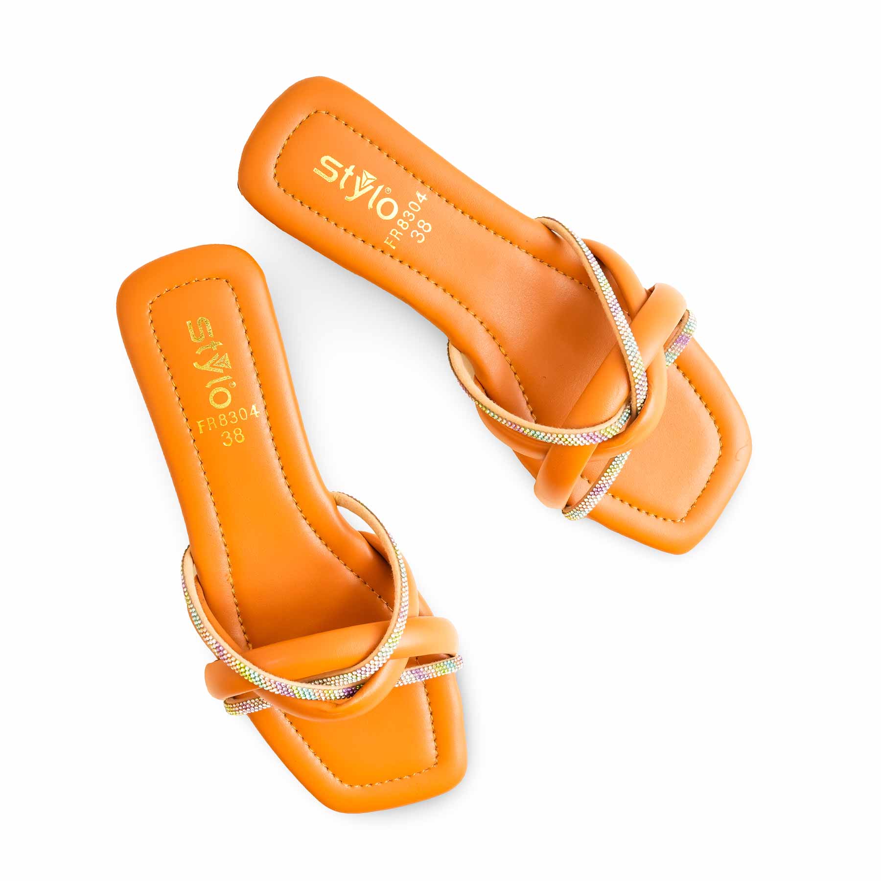 Mustard Formal Women Slipper FR8304 - Image 4