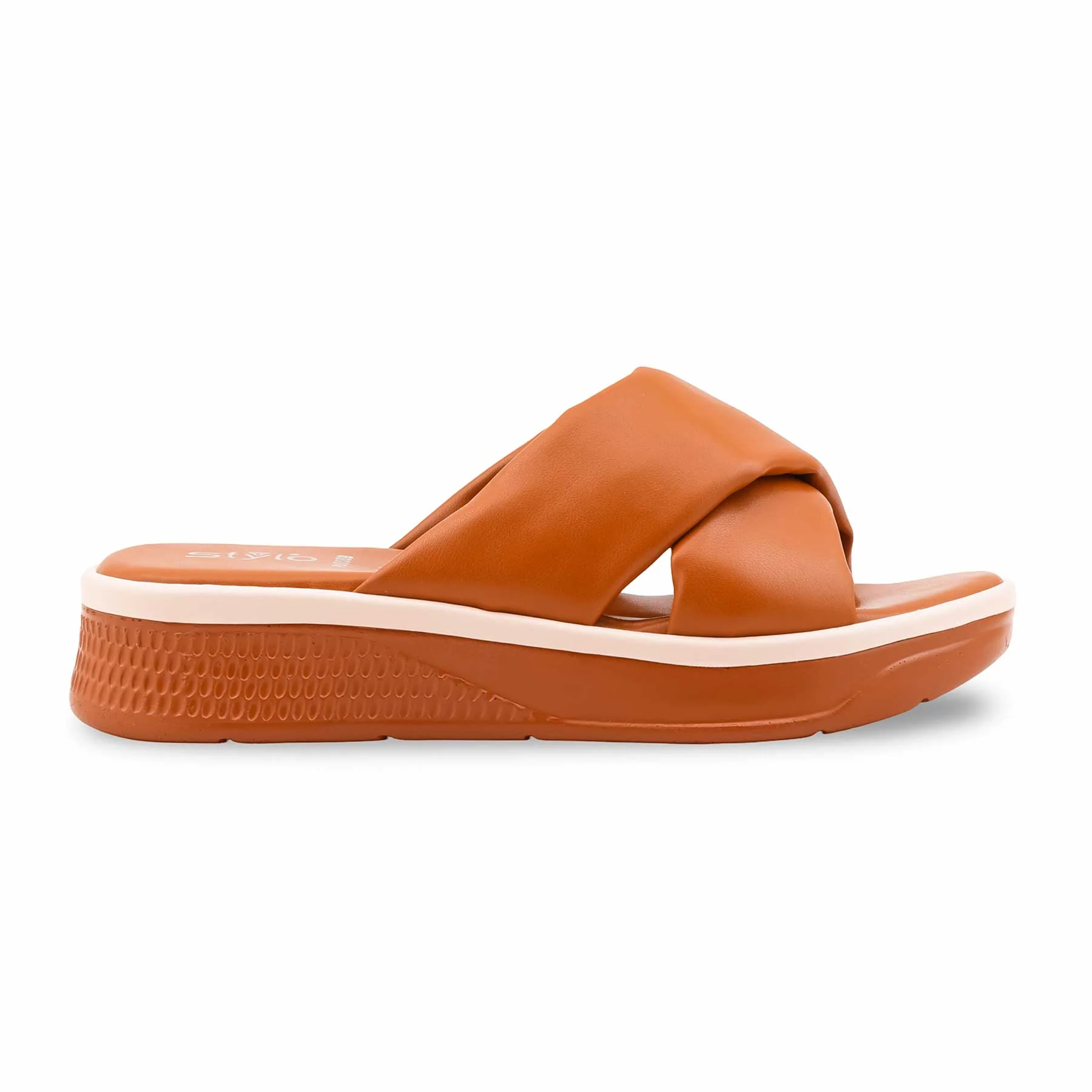 Mustard Formal Women Slipper PU0669 - Image 2