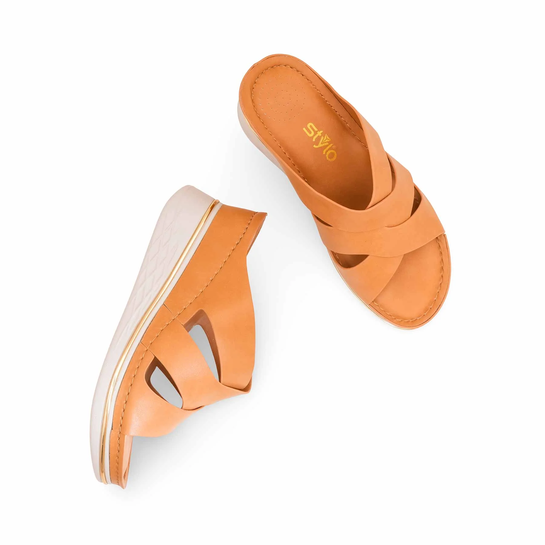 Mustard Formal Women Slipper PU0703 - Image 5
