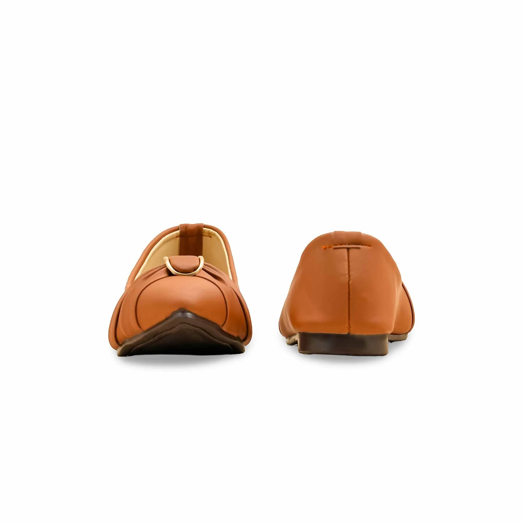 Mustard Pumps For Ladies WN1341 - Image 4