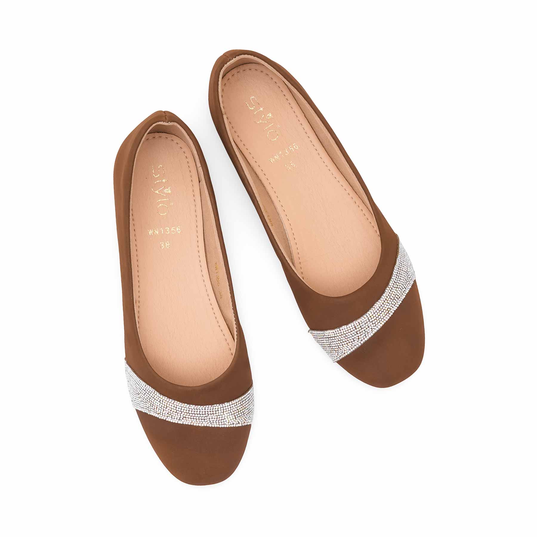 Mustard Pumps For Ladies WN1356 - Image 5