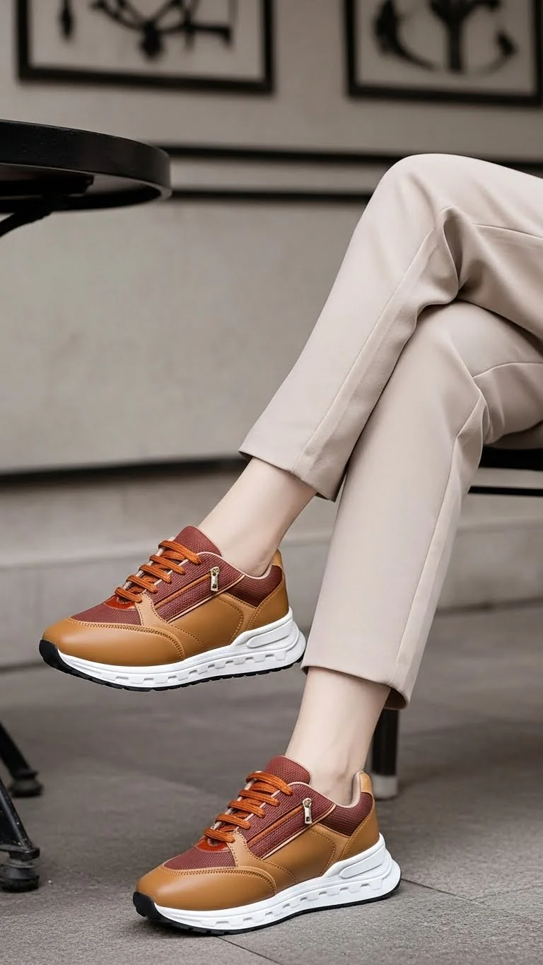 Mustard Sneaker For Ladies AT7361
