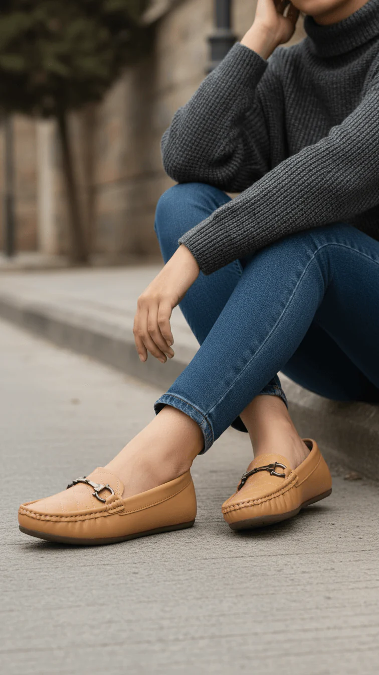 Mustard Moccasin WN4367