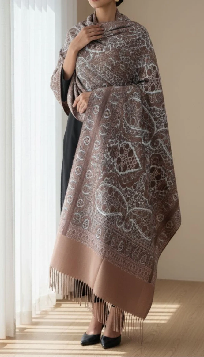 Mustard Winter Stole PN5192