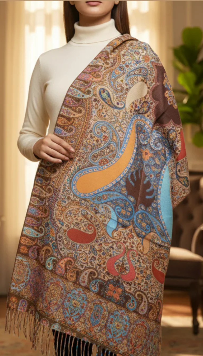 Mustard Winter Stole PN5171
