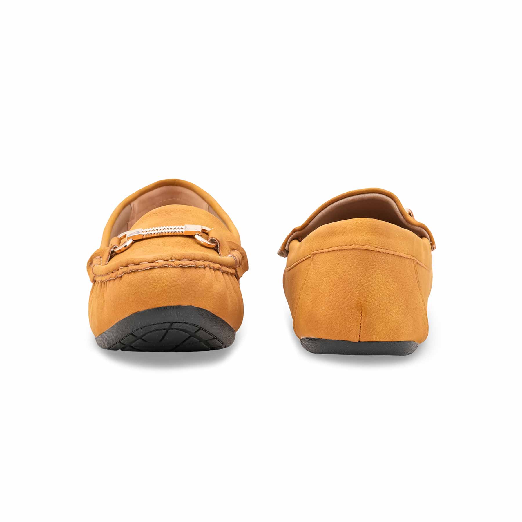 Mustard Women Moccasin LWN427 - Image 4