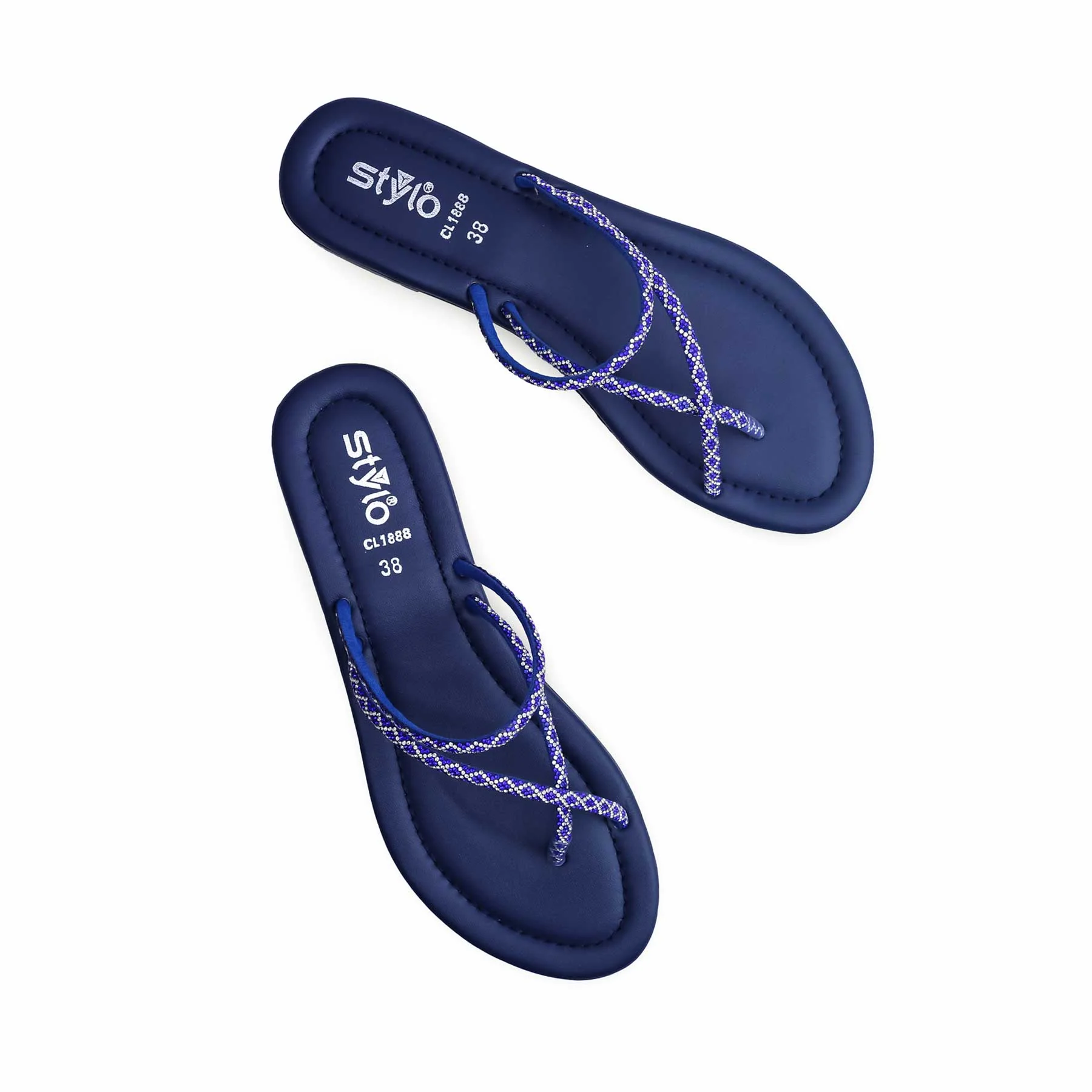 Navy Casual Chappal CL1888 - Image 5