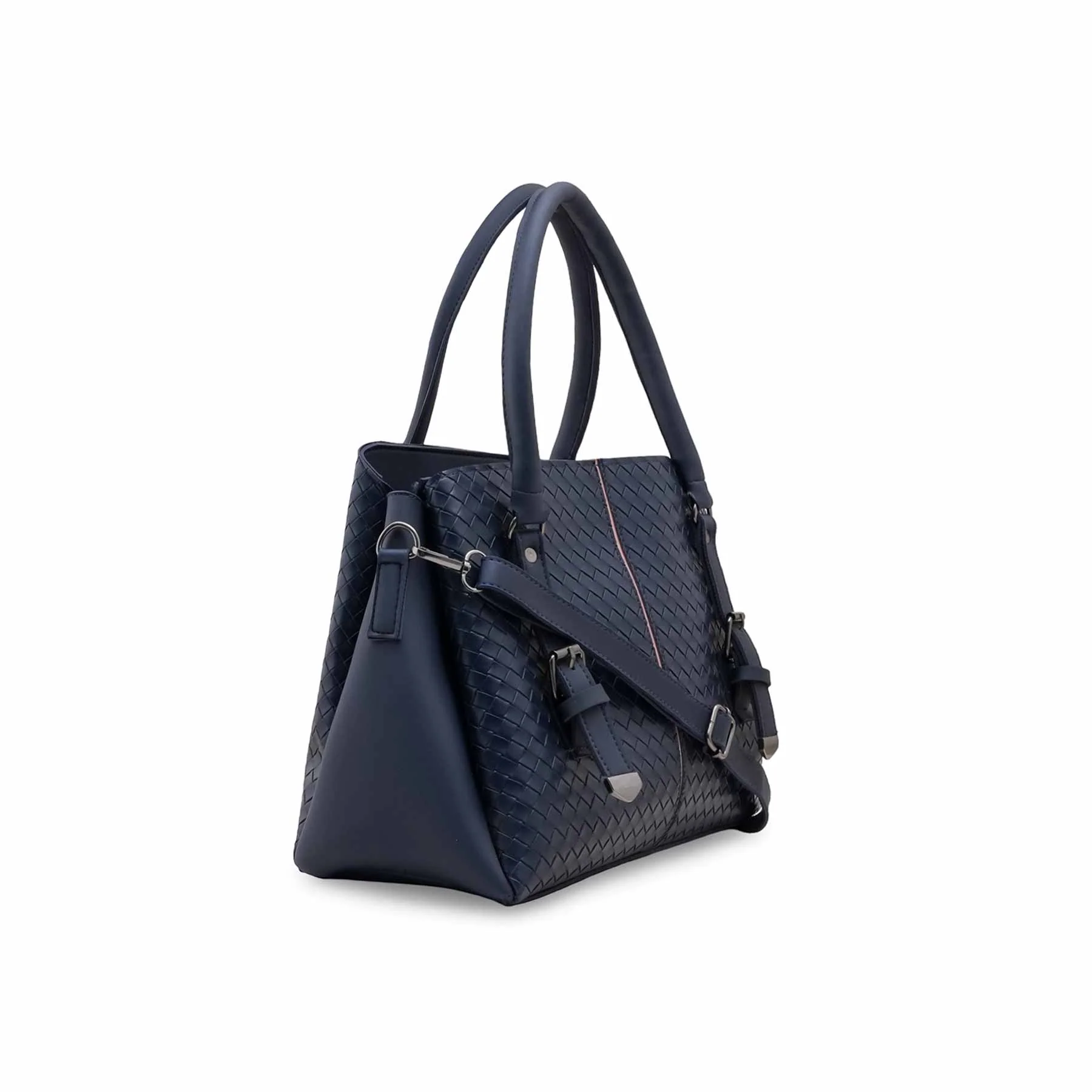 Navy Casual Hand Bag For Women P56324 - Image 3