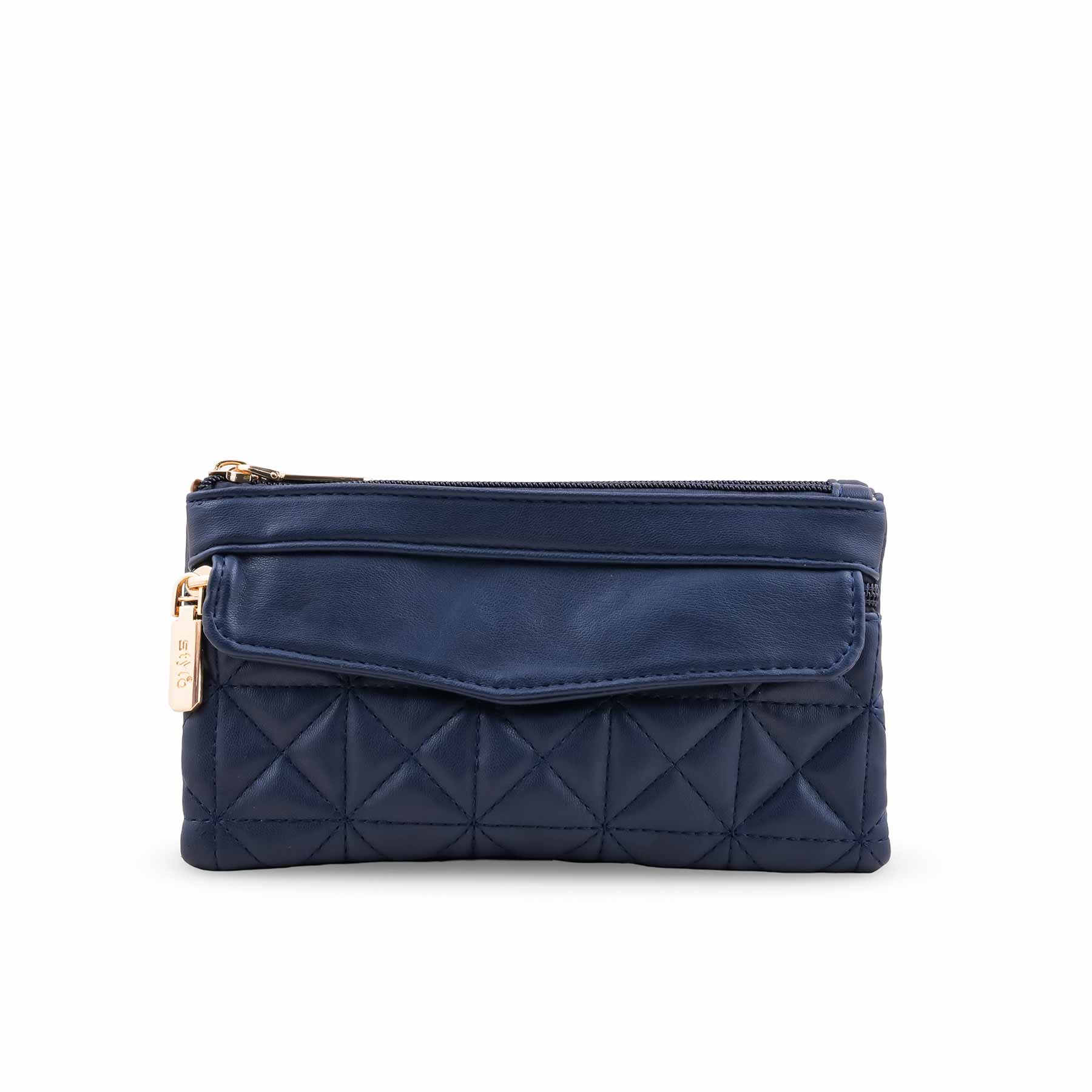 Navy Casual Pouch For Ladies P97681 - Image 2