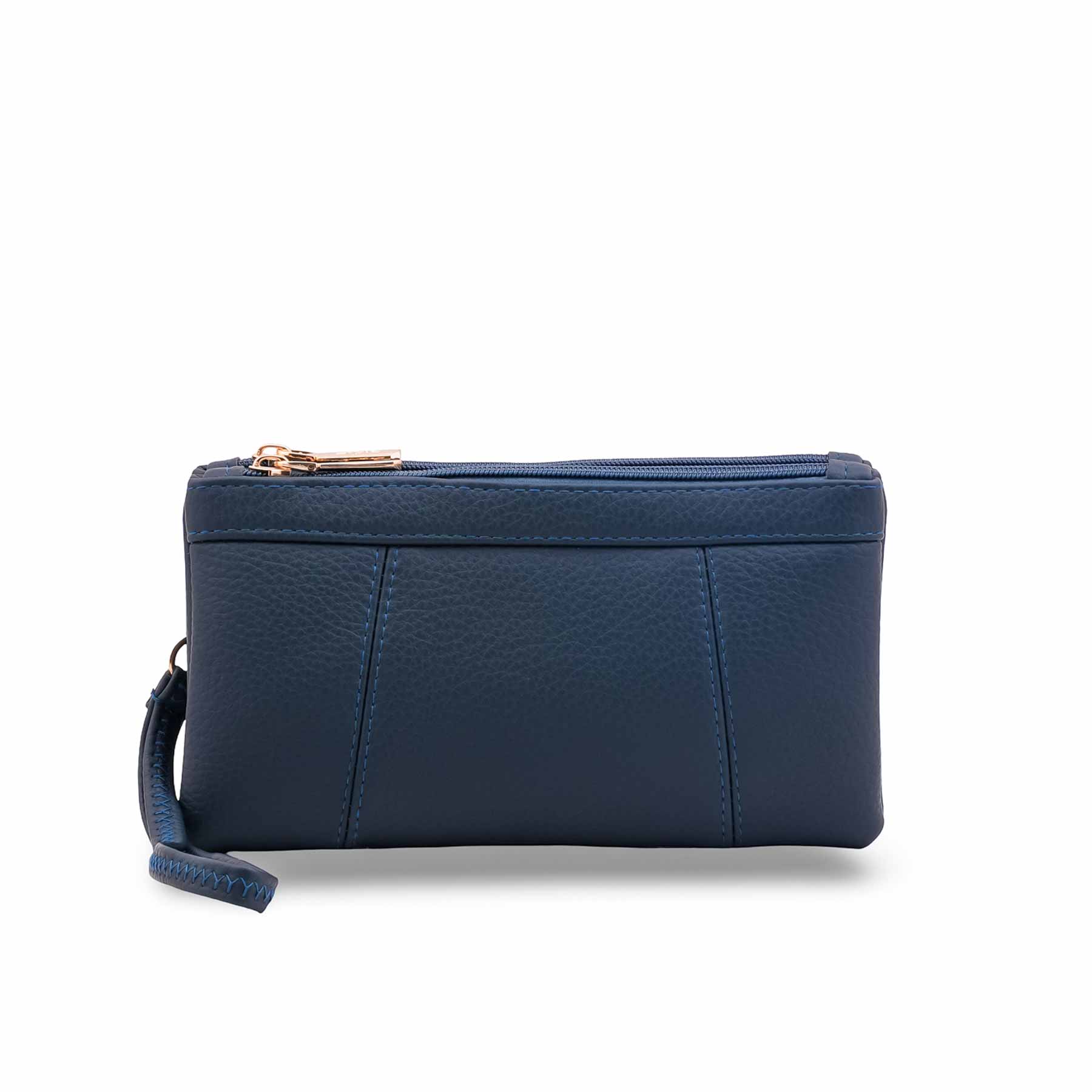Navy Casual Pouch For Women P97745 - Image 2