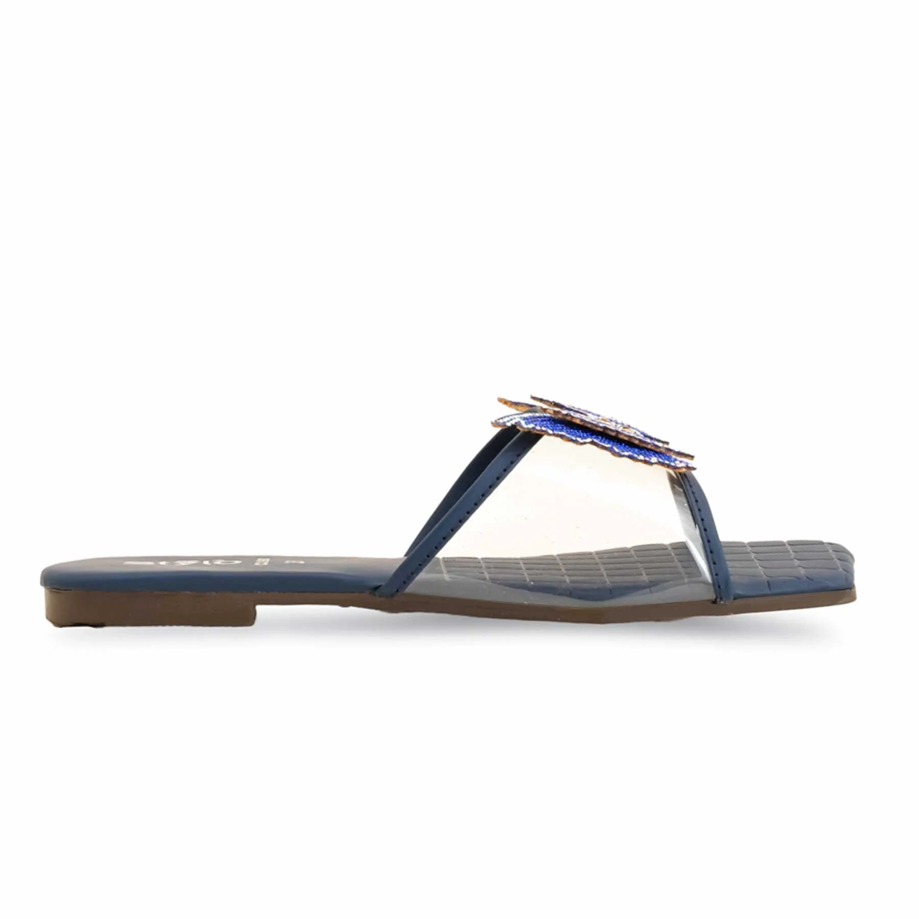 Navy Casual Slipper For Women CL1998 - Image 2