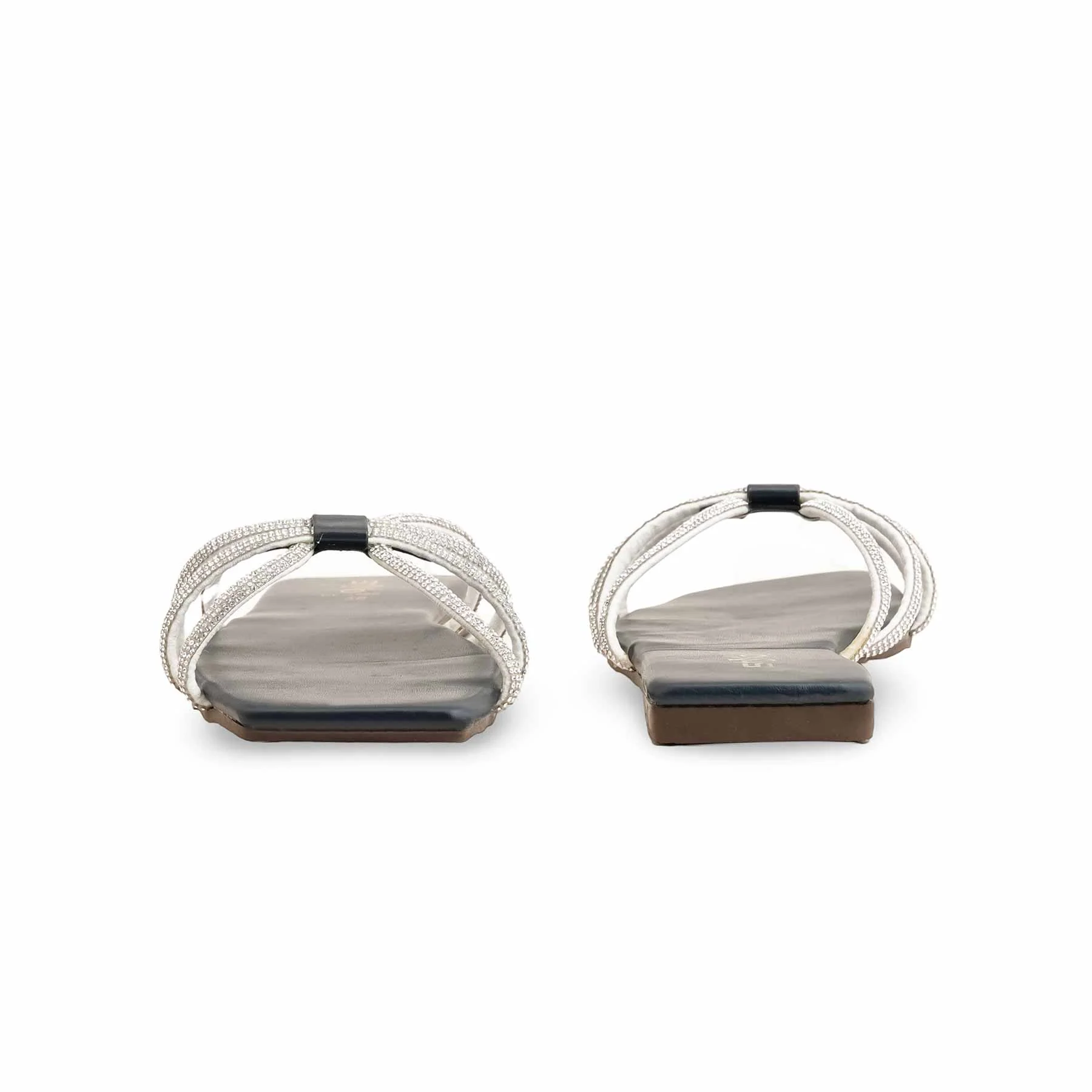 Navy Casual Slippers For Ladies CL1980 - Image 3