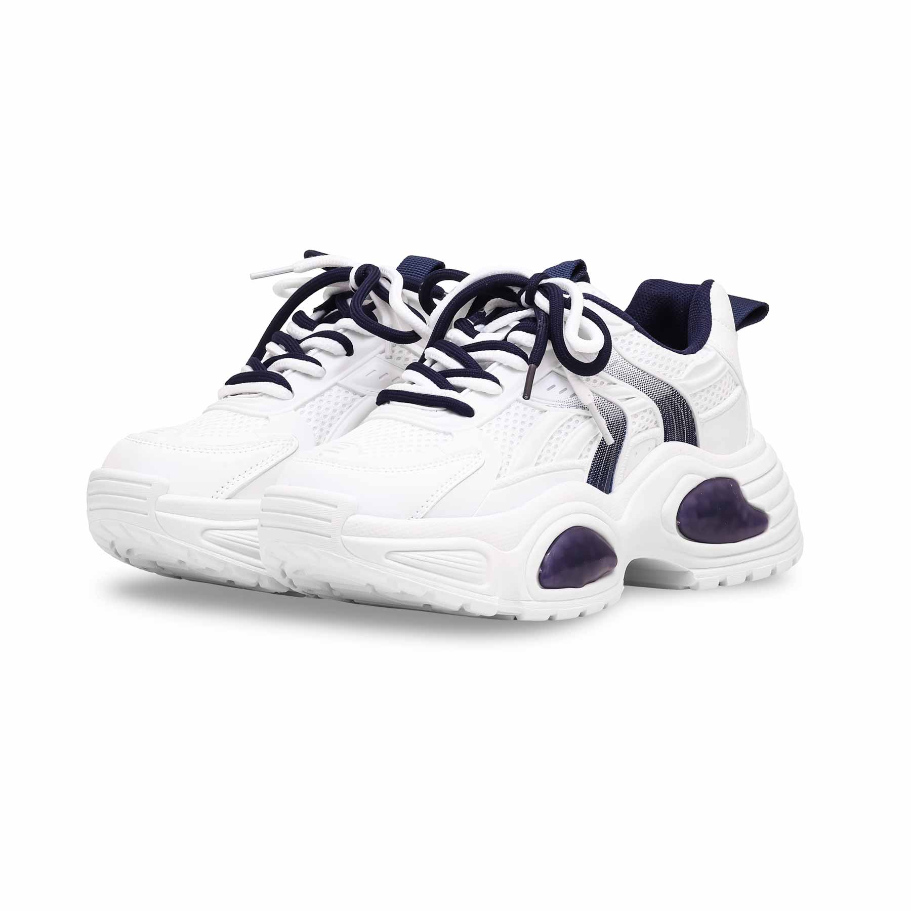 Navy Casual Sneaker AT7341 - Image 3