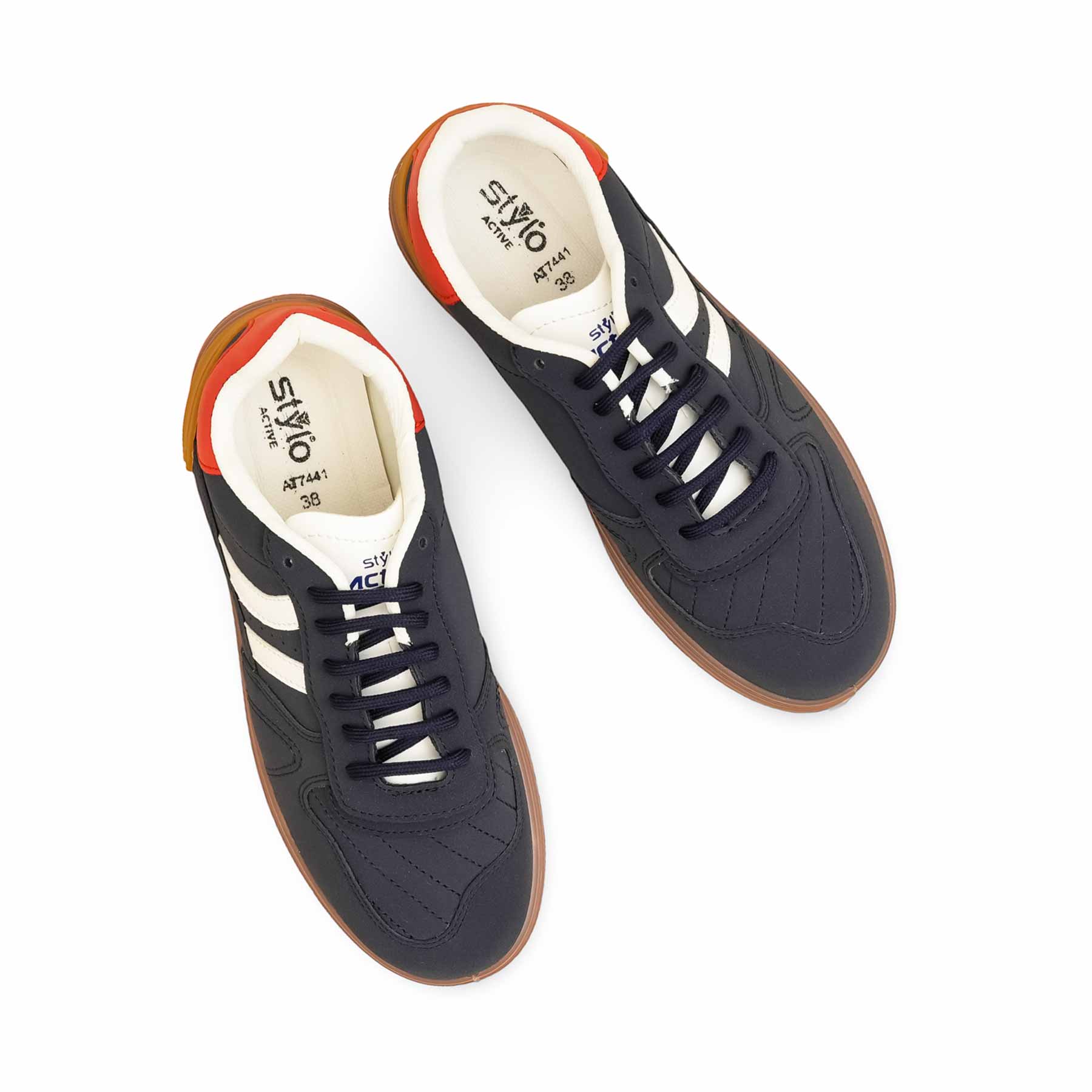 Navy Casual Sneaker For Women AT7441 - Image 5