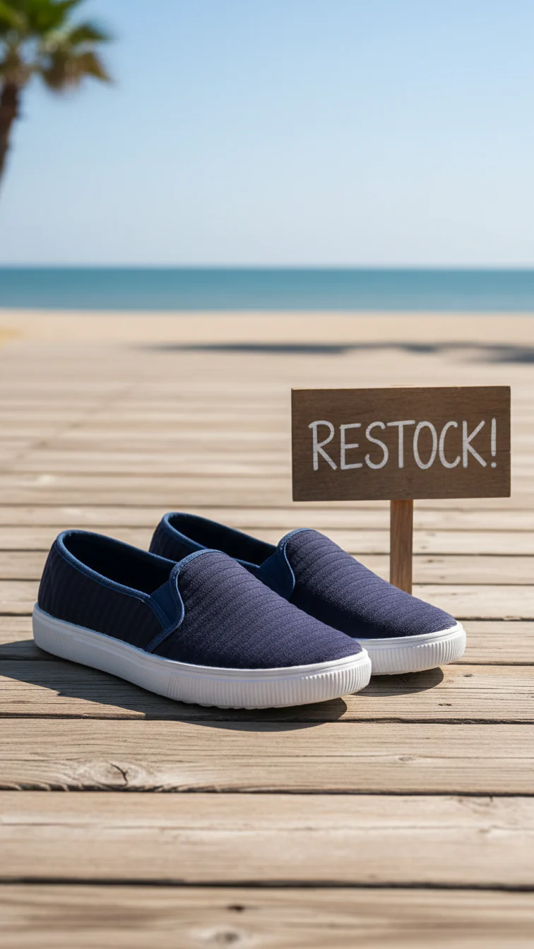 Navy Casual Sneaker WN6204 - Image 13