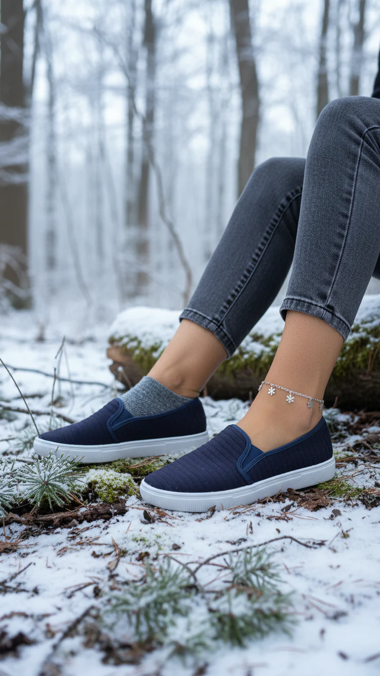 Navy Casual Sneaker WN6204 - Image 15