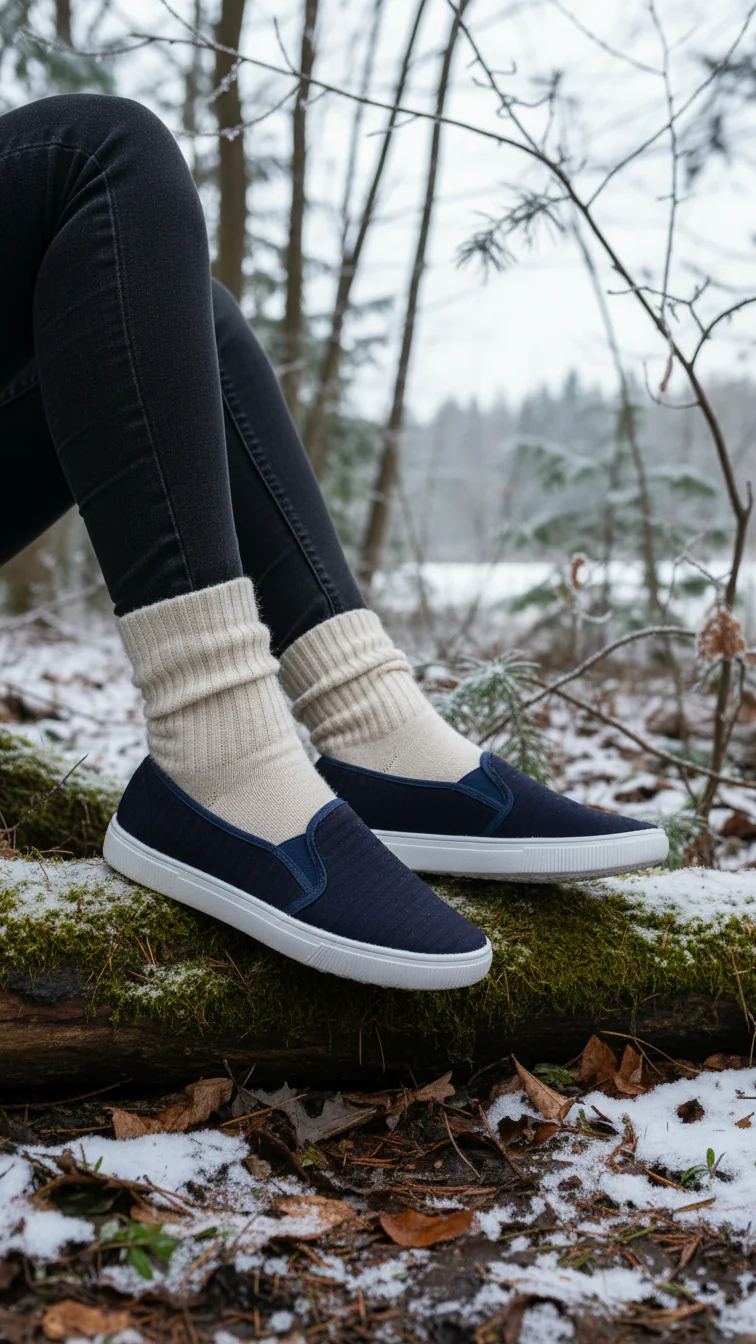 Navy Casual Sneaker WN6204 - Image 17