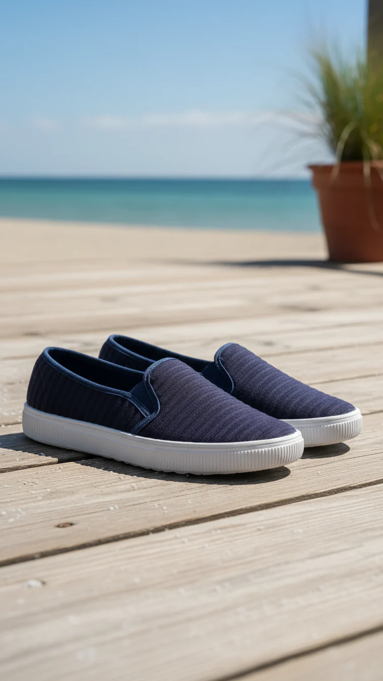 Navy Casual Sneaker WN6204 - Image 18