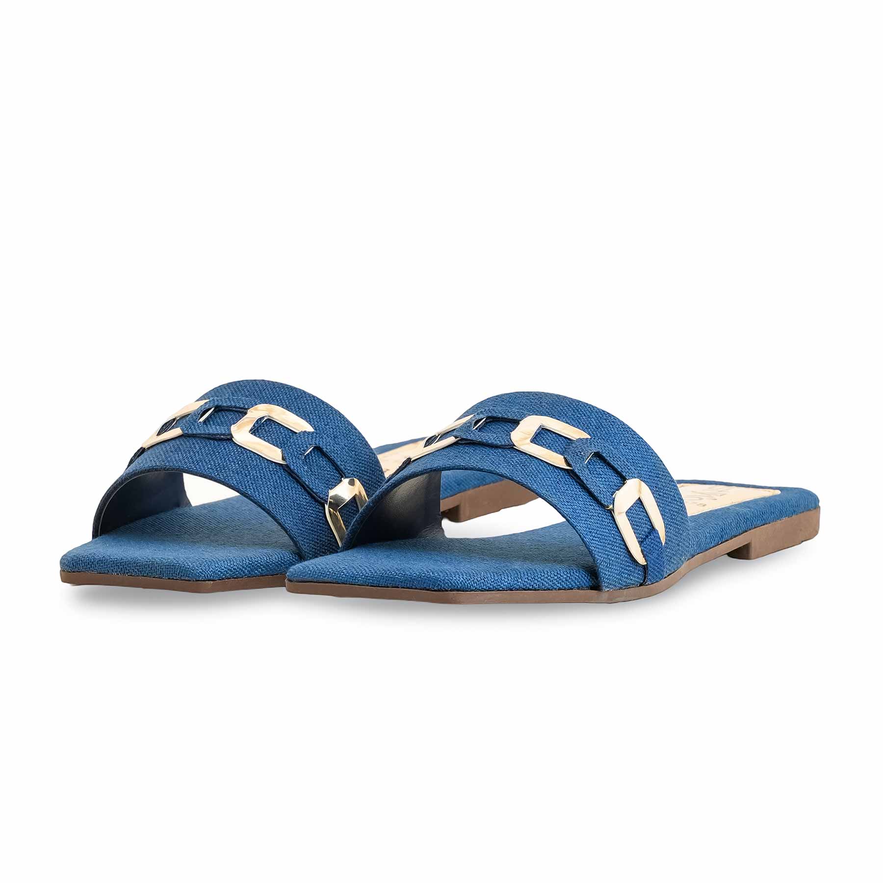 Navy Casual Women Slipper CL1978 - Image 3
