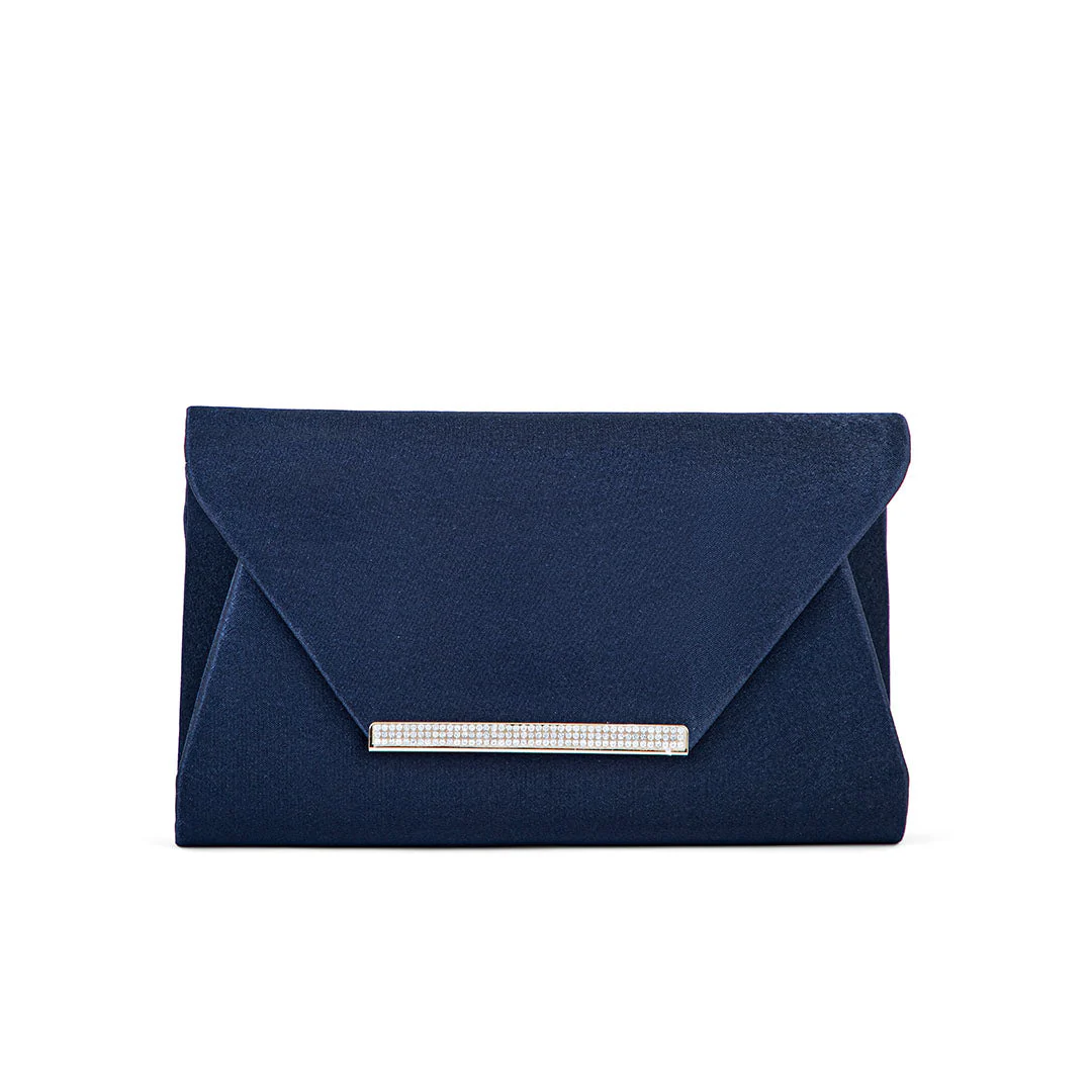 Navy Fancy Clutch P24149 - Image 2