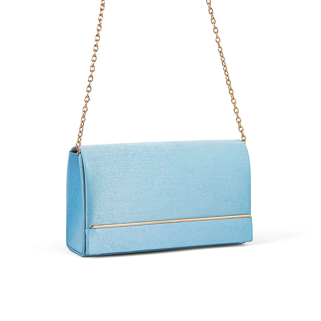 Navy Fancy Clutch P24153 - Image 3