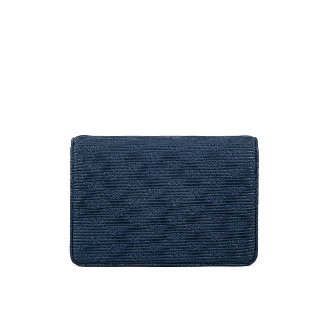 Navy Fancy Shoulder Bag P55617 - Image 4