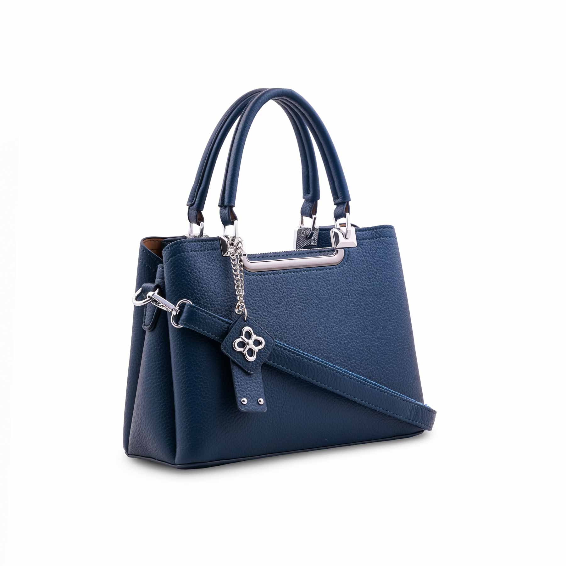 Navy Formal Hand Bag For Ladies P36558 - Image 5