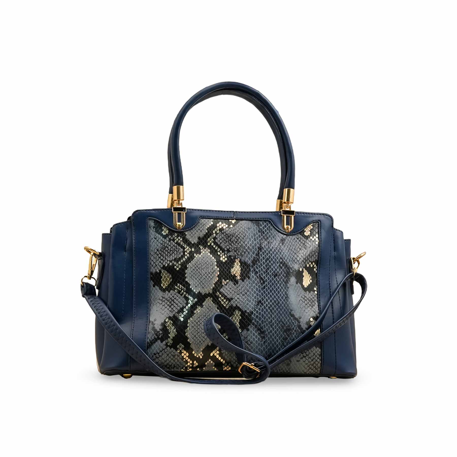 Navy Formal Hand Bag For Ladies P55858 - Image 2
