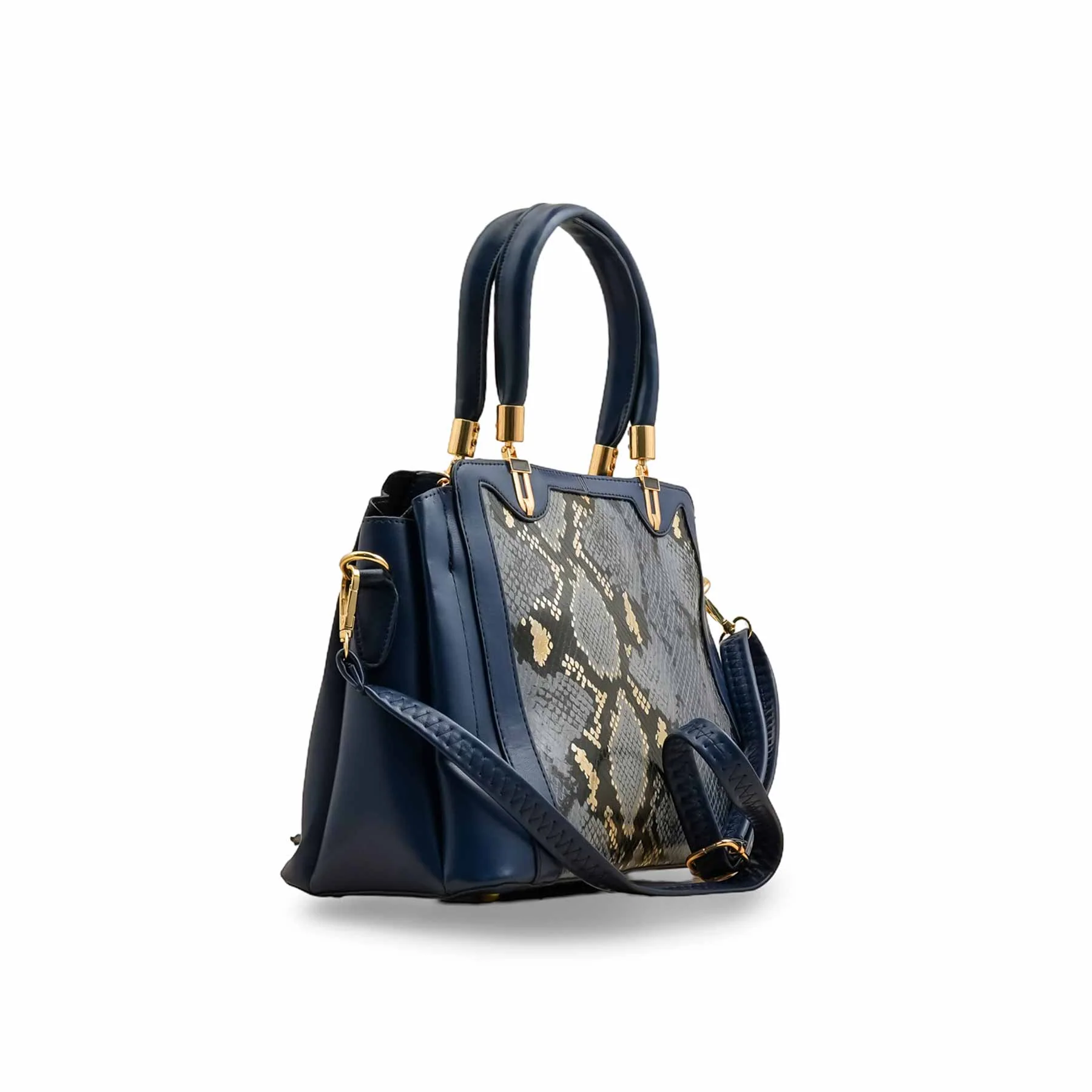 Navy Formal Hand Bag For Ladies P55858 - Image 3