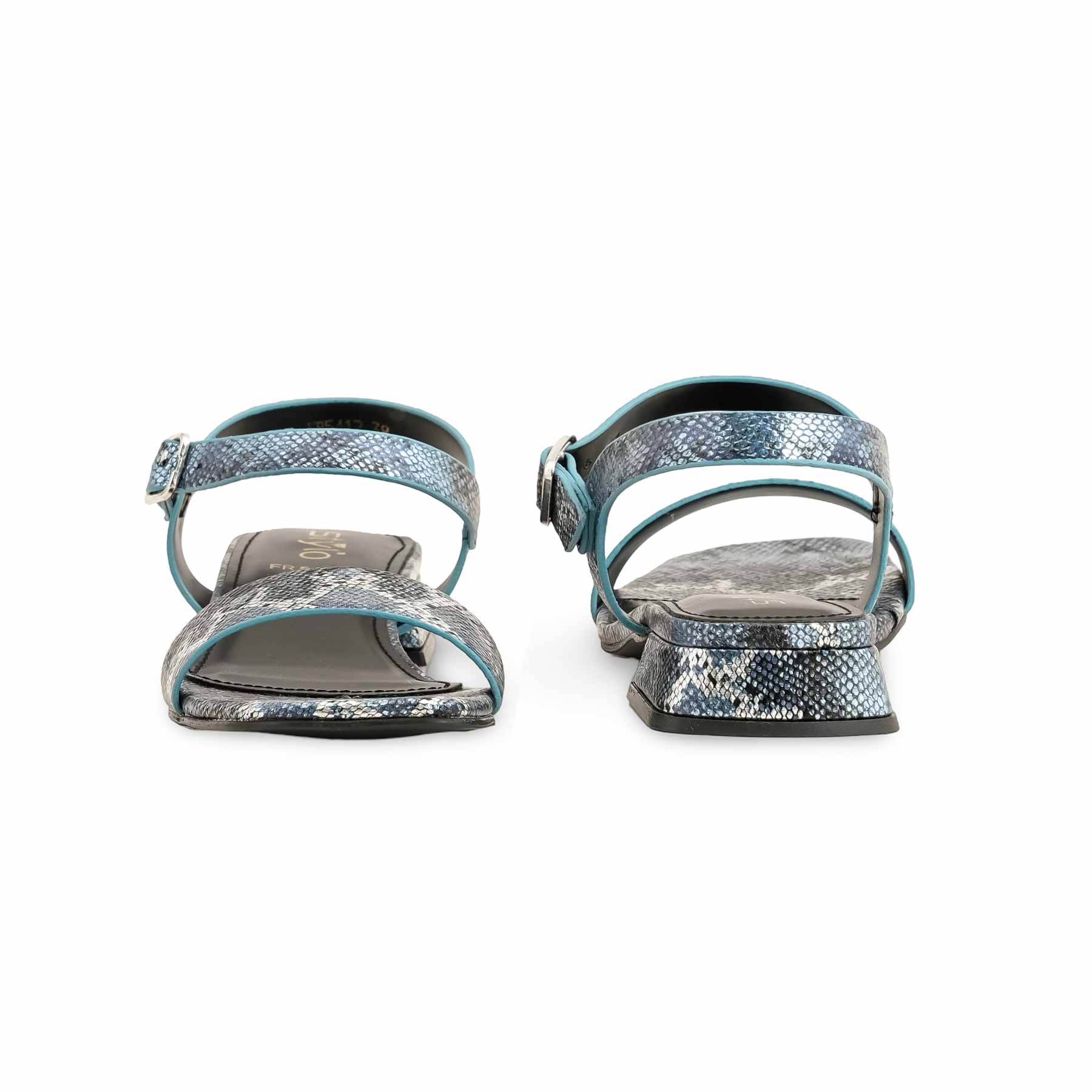 Navy Formal Sandal For Ladies FR5412 - Image 4