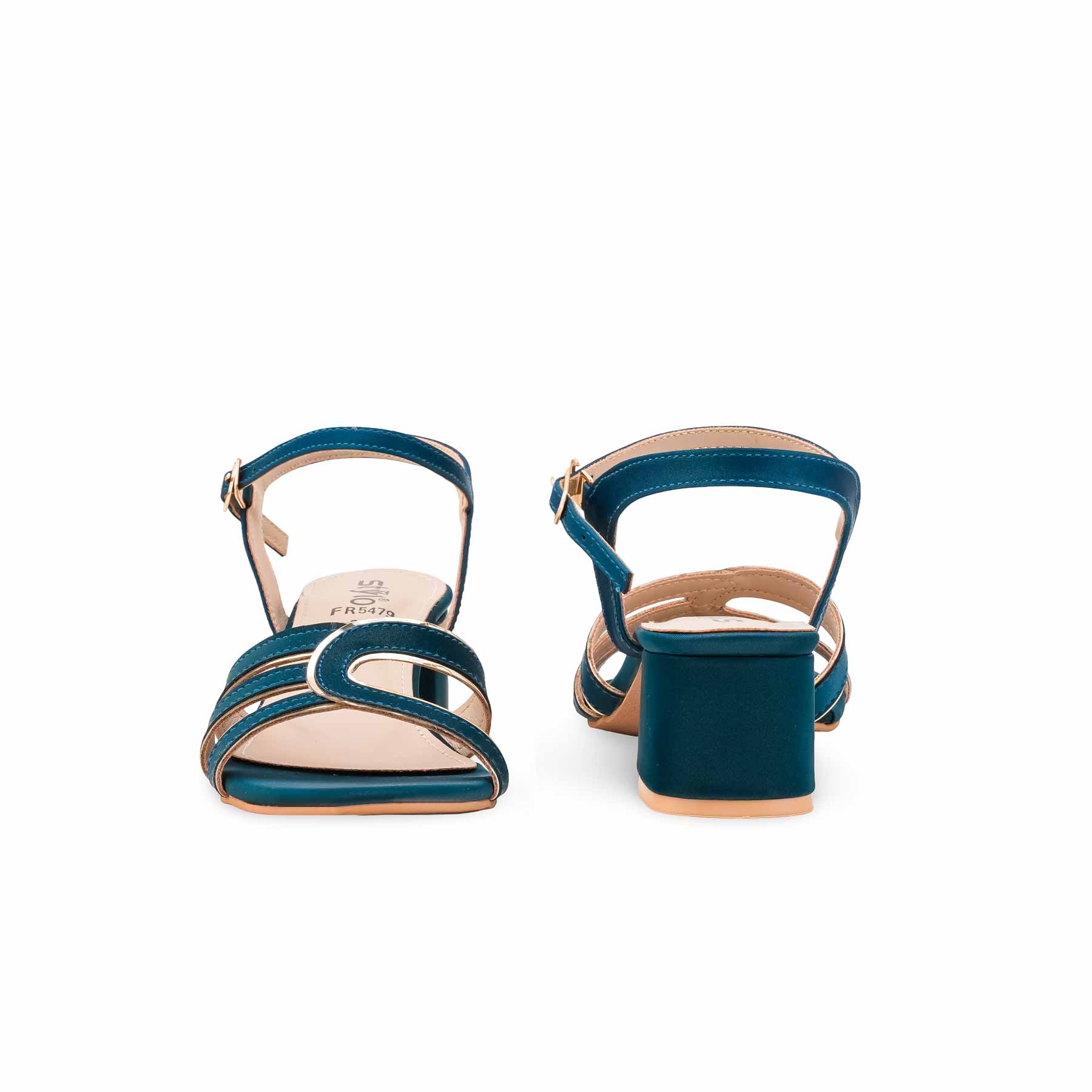 Navy Formal Sandal For Ladies FR5479 - Image 4