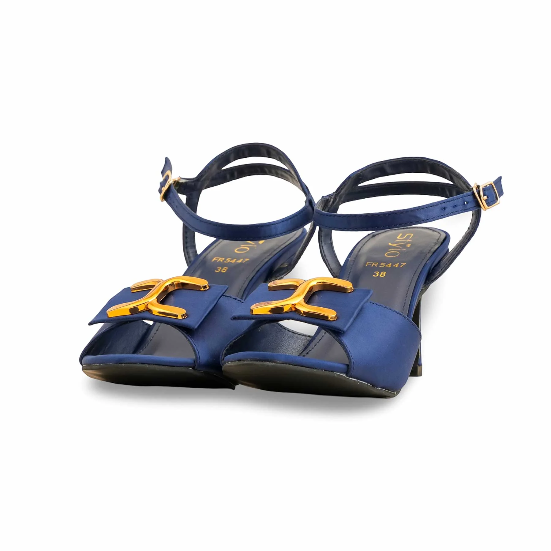 Navy Formal Sandal FR5447 - Image 3