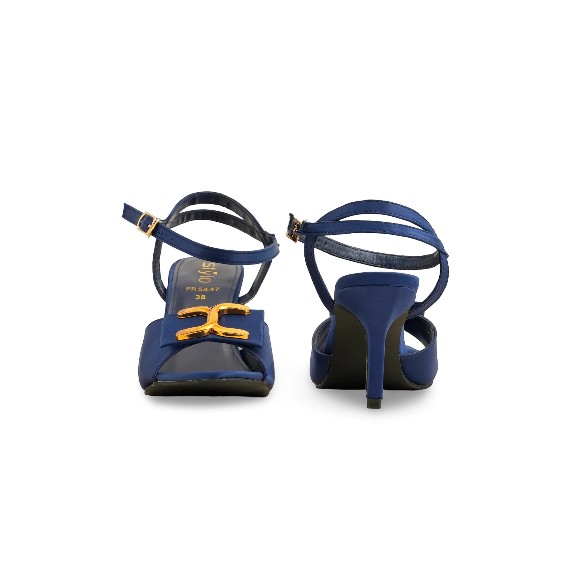 Navy Formal Sandal FR5447 - Image 4