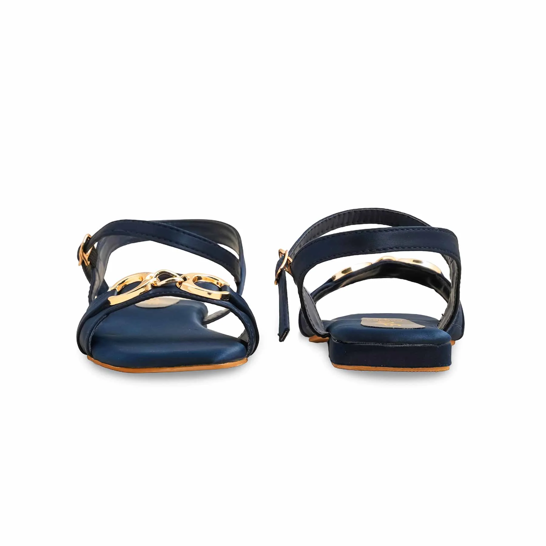 Navy Formal Sandal FR5464 - Image 4